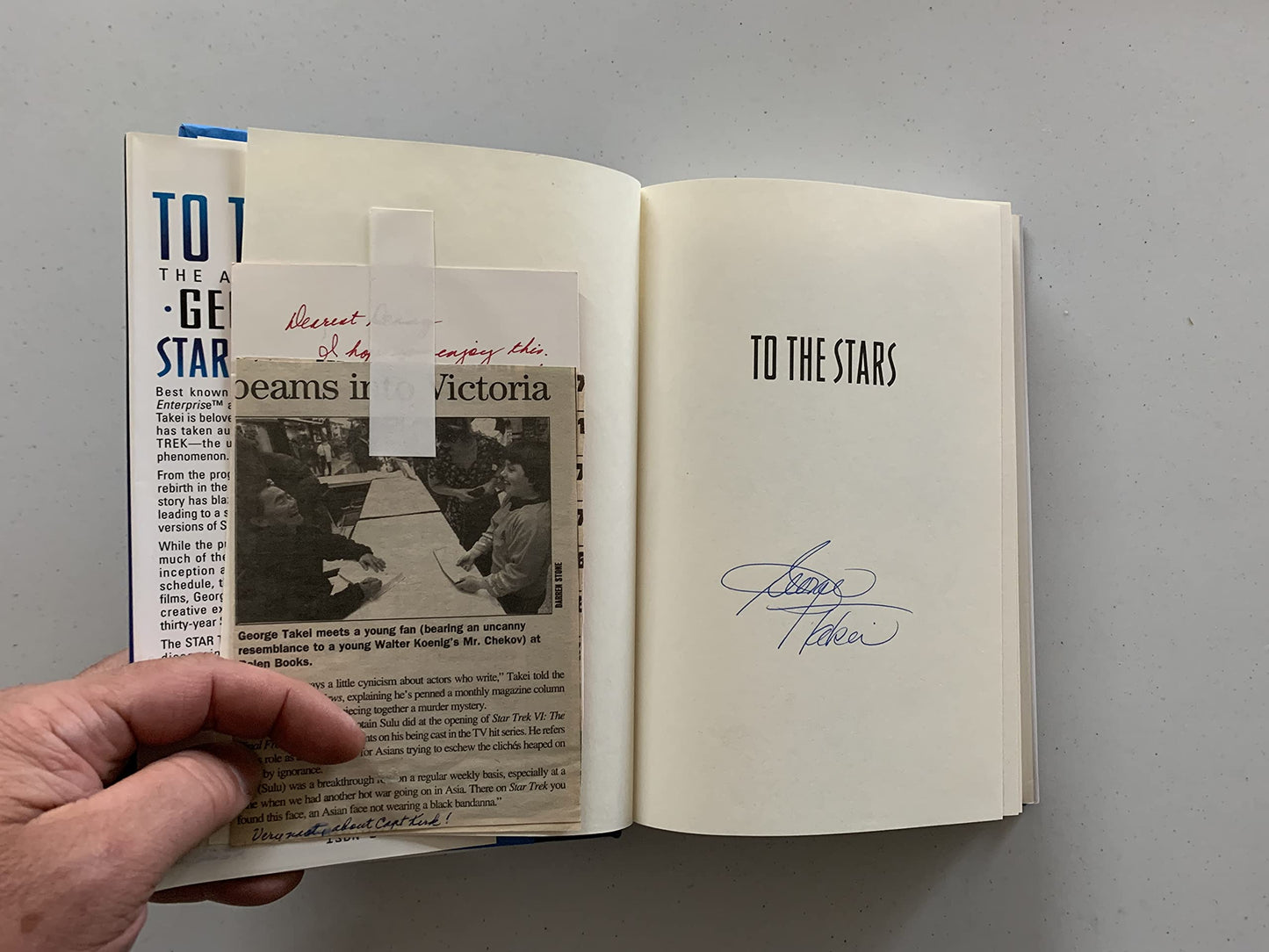 To the Stars: The Autobiography of George Takei, Star Trek's Mr. Sulu The Happy Book Stack