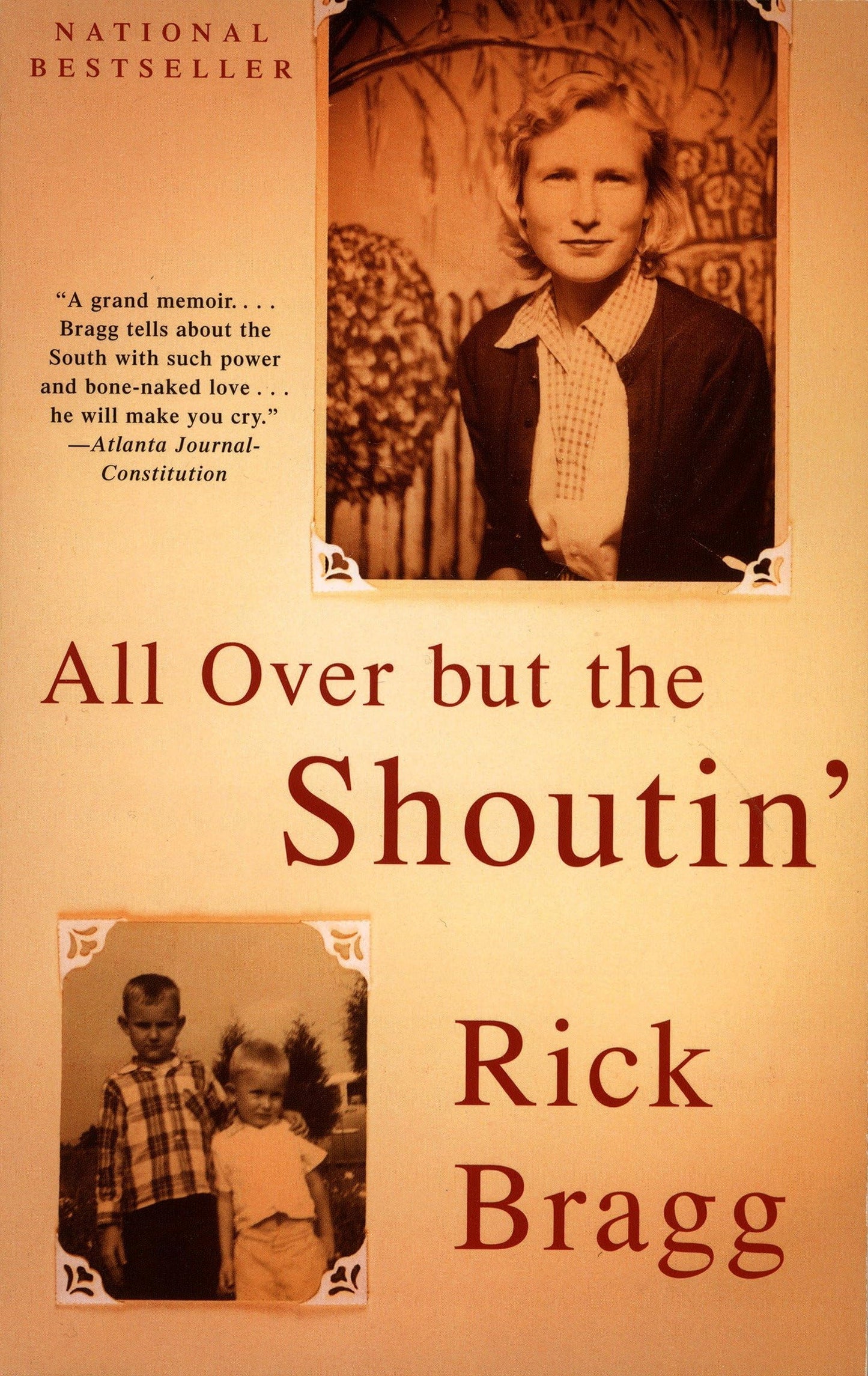All over but the Shoutin' The Happy Book Stack