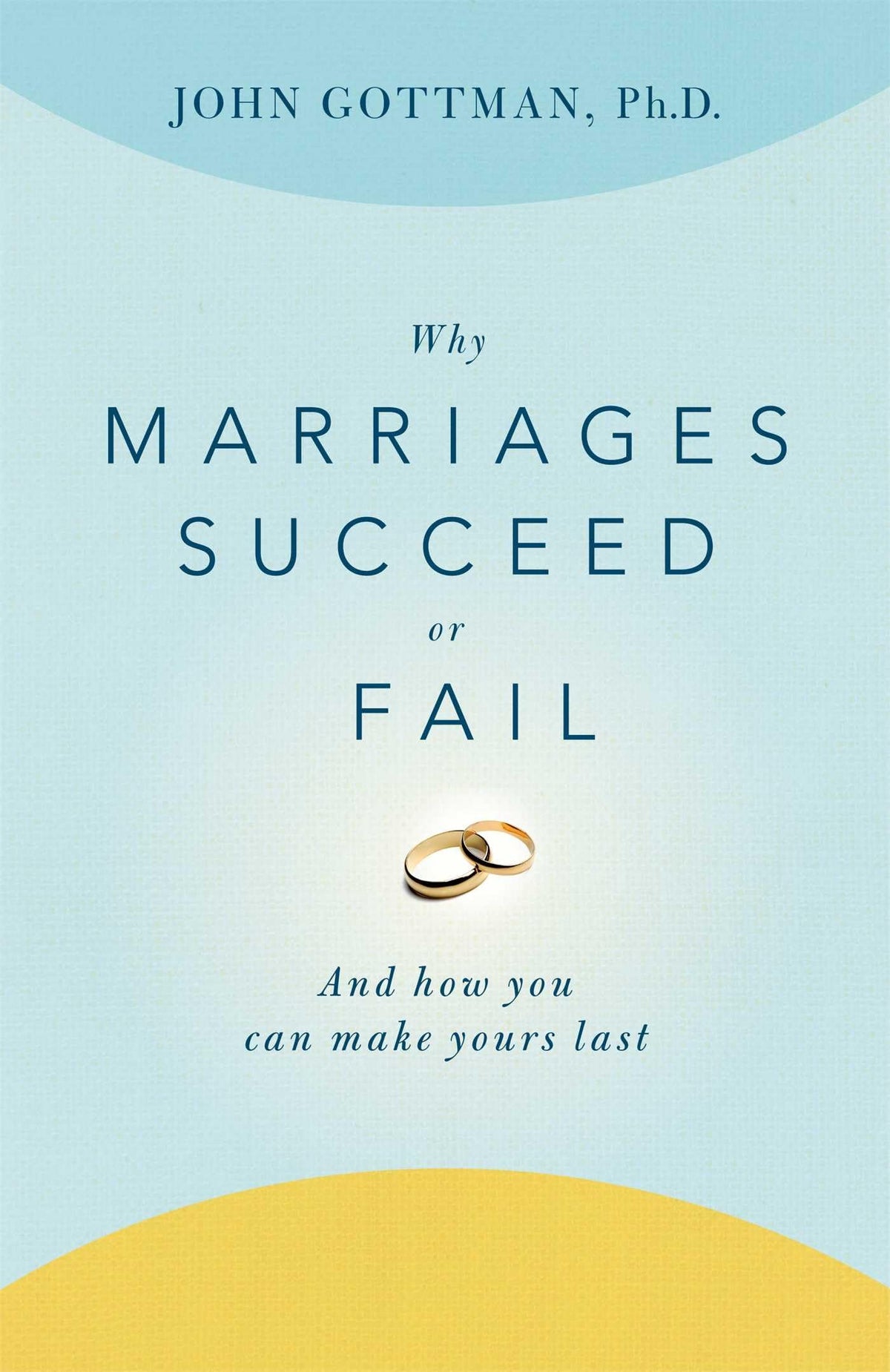 Why Marriages Succeed or Fail: And How You Can Make Yours Last The Happy Book Stack