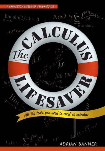 The Calculus Lifesaver: All the Tools You Need to Excel at Calculus (Princeton Lifesaver Study Guides) - 6331