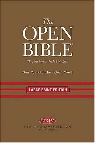Holy Bible: The Open Bible, New King James Version The Happy Book Stack