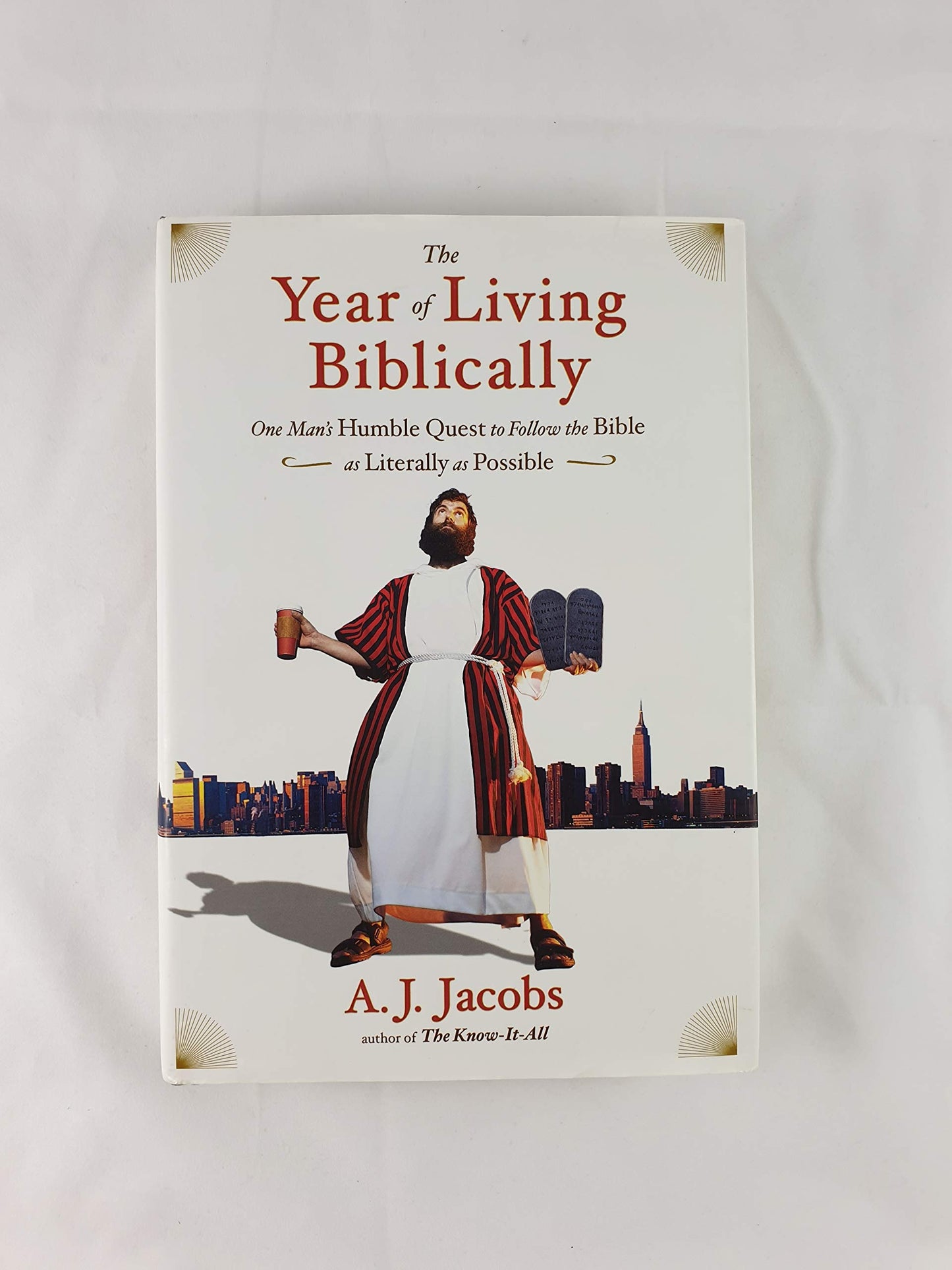 The Year of Living Biblically: One Man's Humble Quest to Follow the Bible as Literally as Possible The Happy Book Stack
