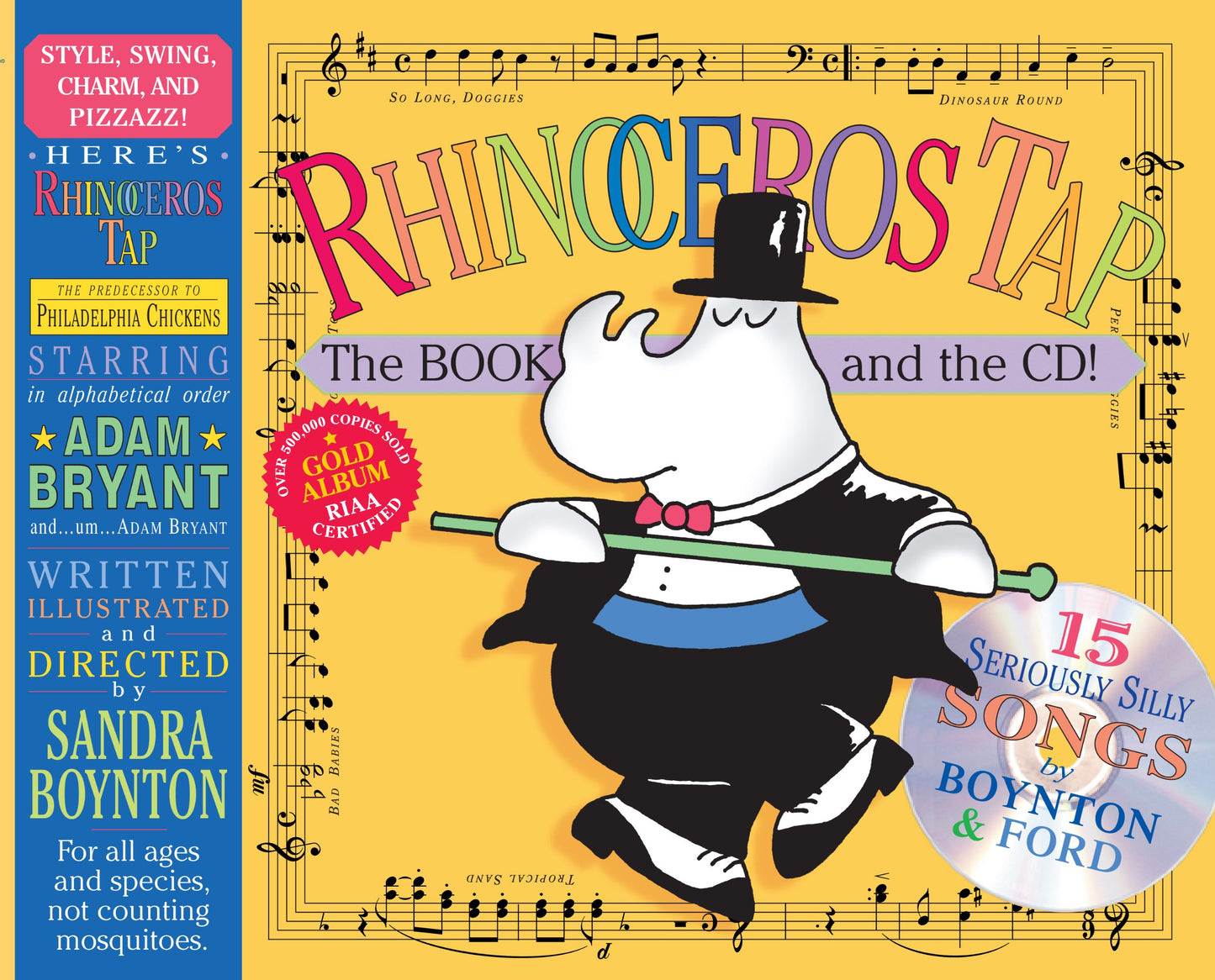 Rhinoceros Tap: 15 Seriously Silly Songs The Happy Book Stack