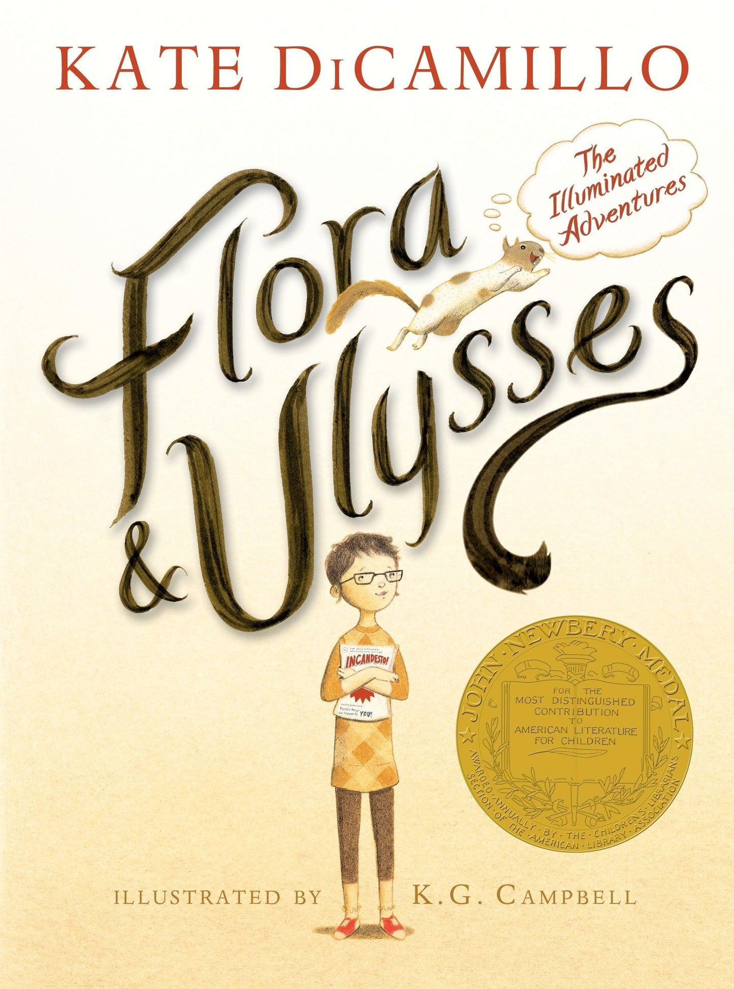 Flora and Ulysses: The Illuminated Adventures (A Middle-Grade Novel About a Cynical Girl and a Superhero Squirrel - For Kids Ages 8-12 in Grades 3-7) The Happy Book Stack
