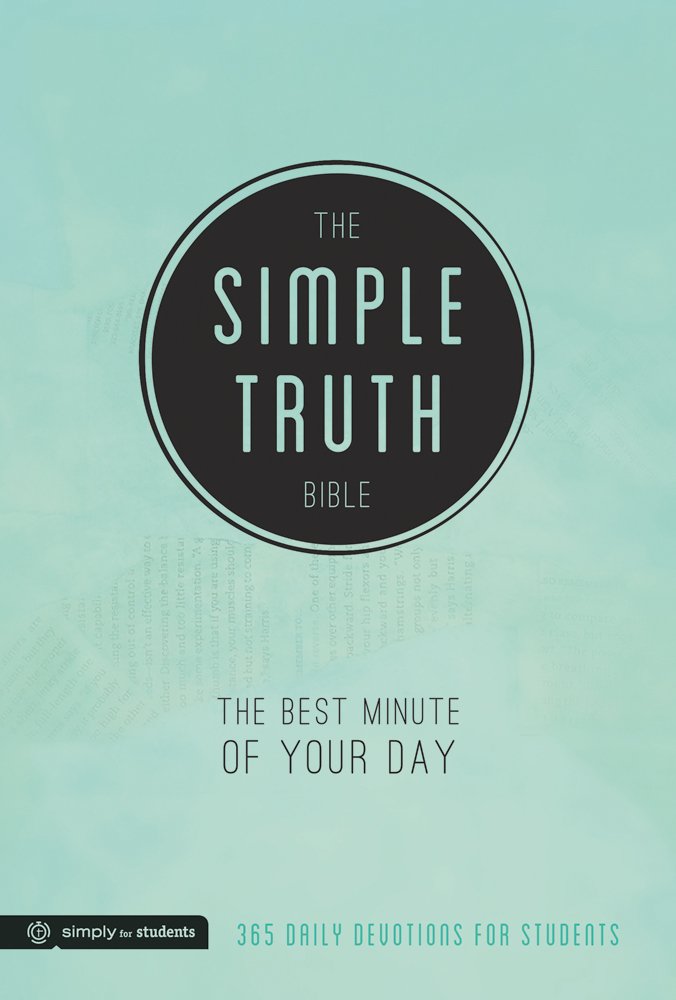 The Simple Truth Bible: The Best Minute of Your Day (365 Daily Devotions for Students) The Happy Book Stack
