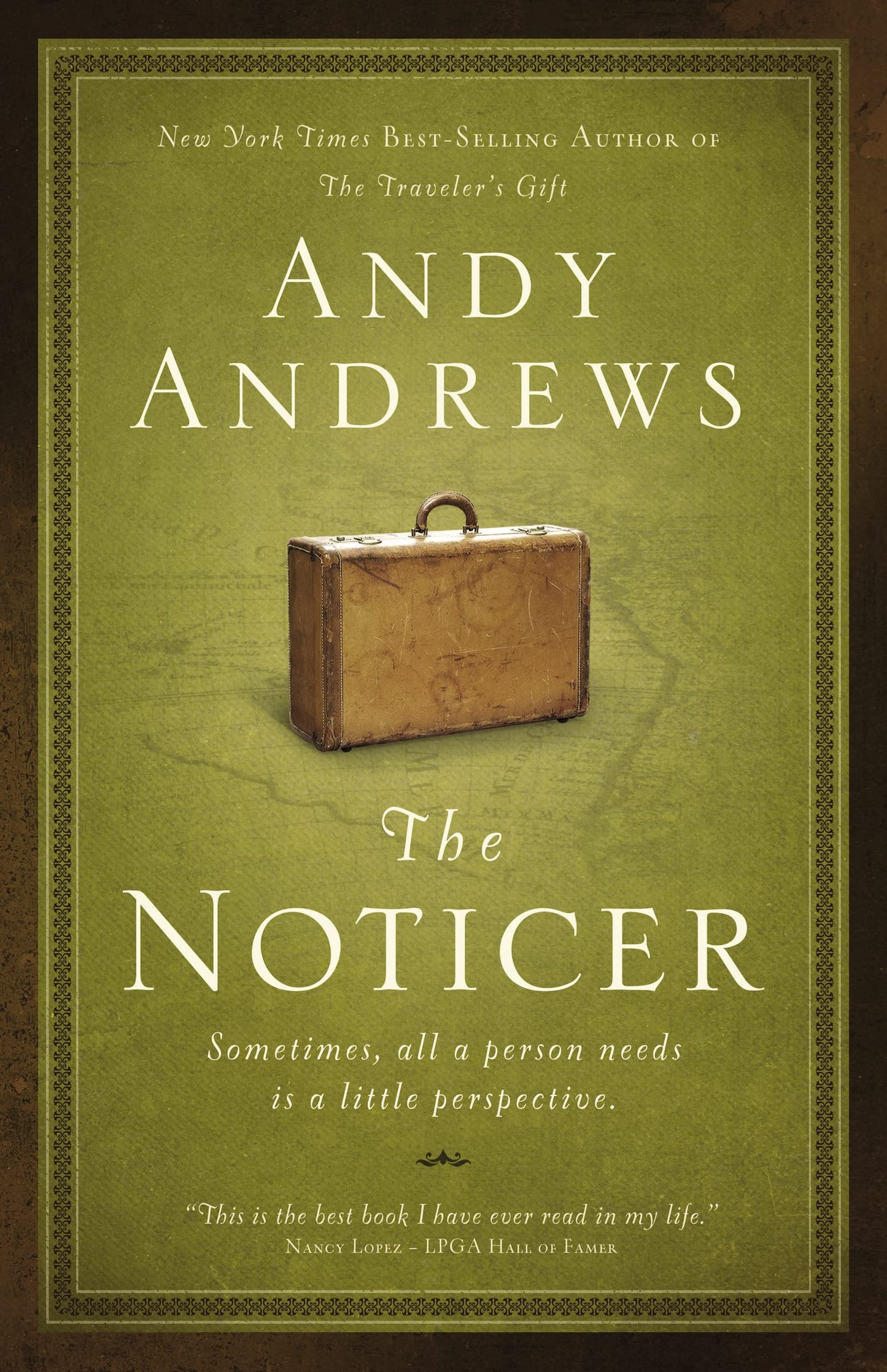 The Noticer: Sometimes, all a person needs is a little perspective. The Happy Book Stack