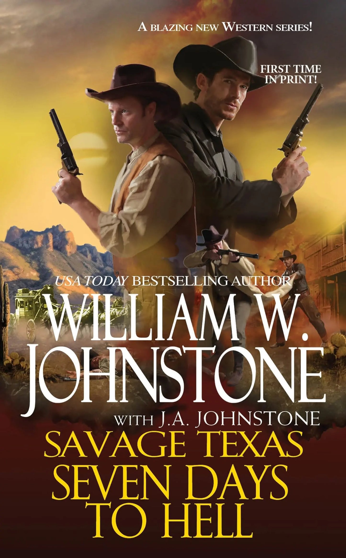 Seven Days to Hell (Savage Texas) The Happy Book Stack