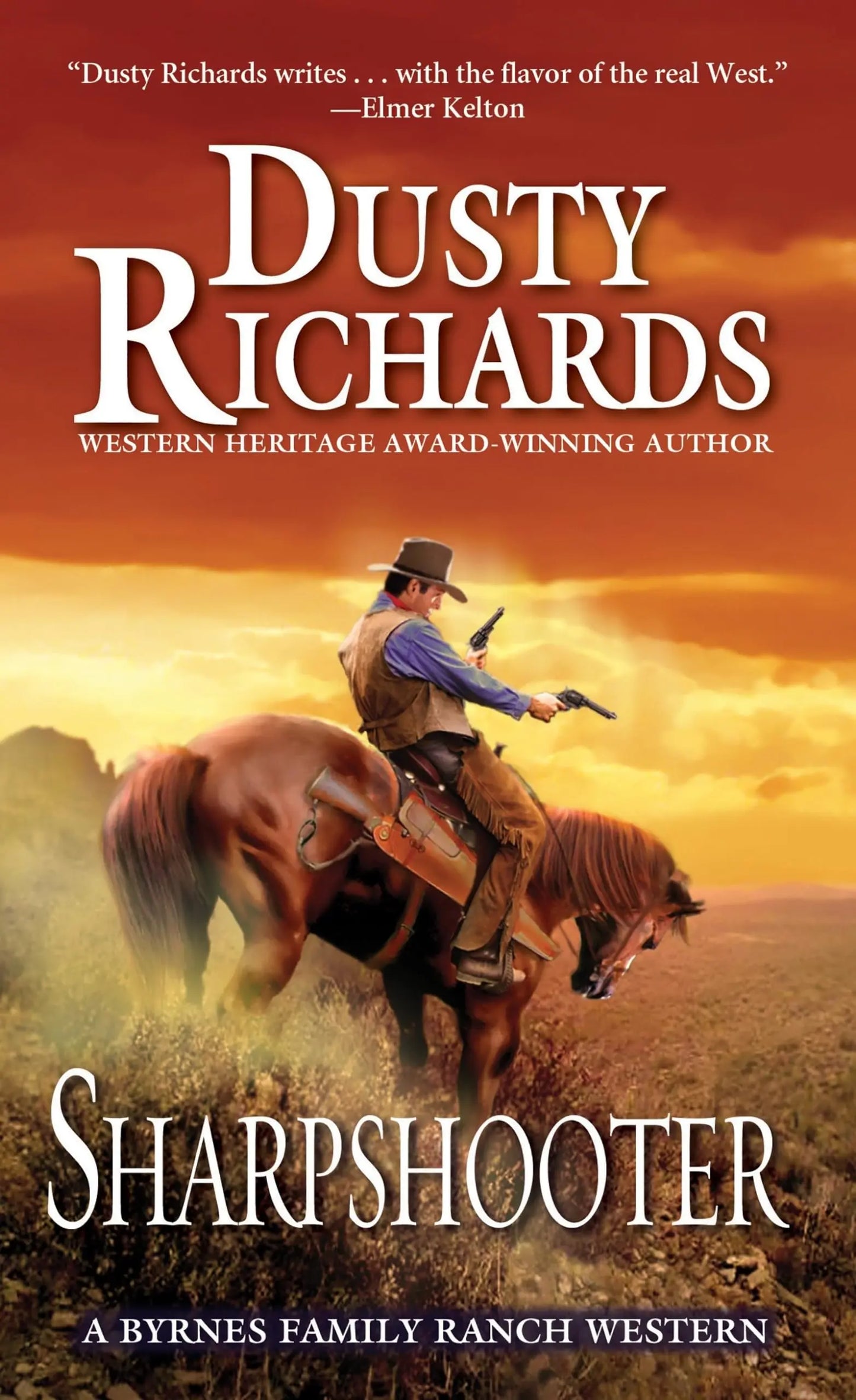 Sharpshooter (A Byrnes Family Ranch Novel) The Happy Book Stack