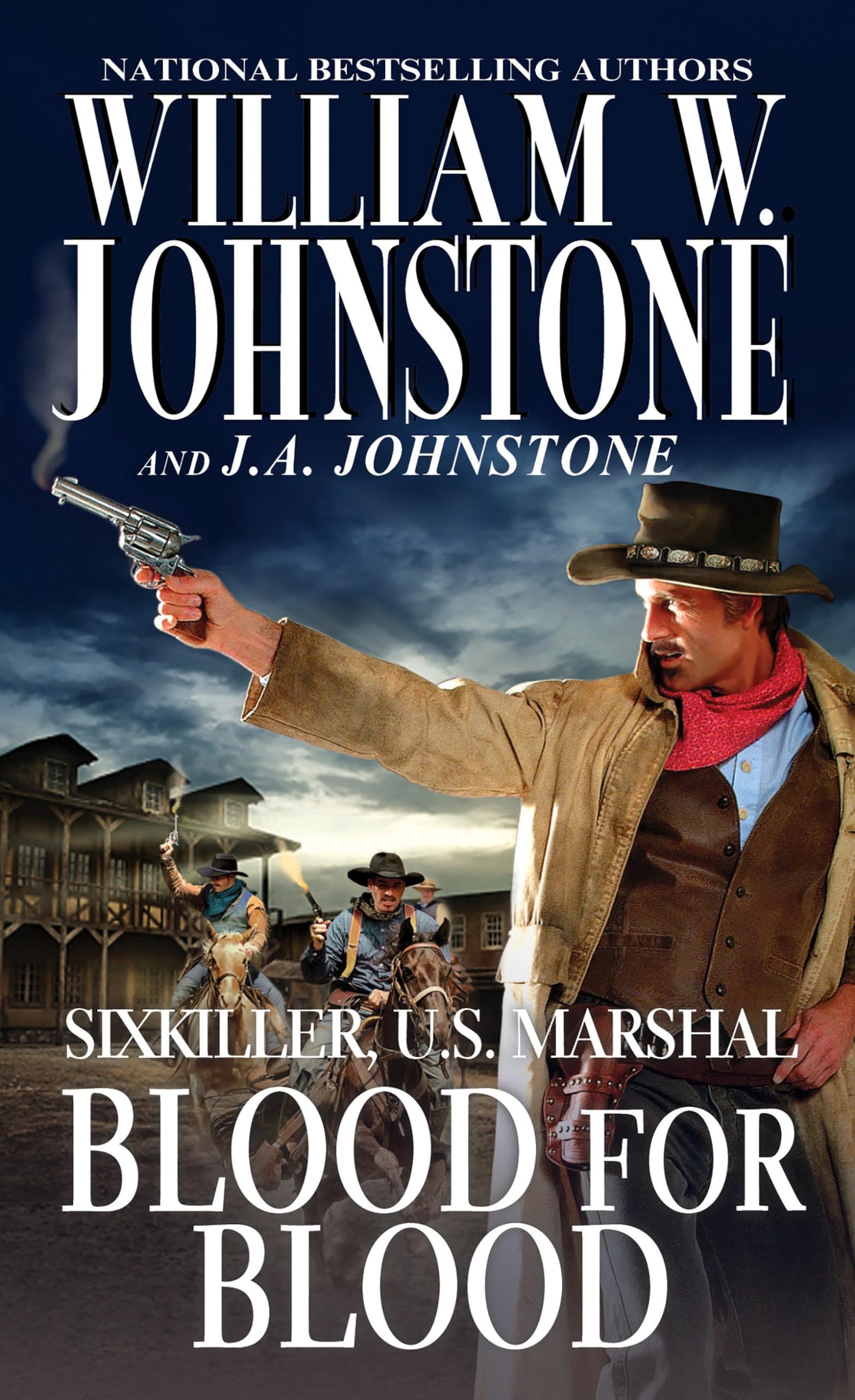 Blood for Blood (Sixkiller, U.S. Marshal) The Happy Book Stack