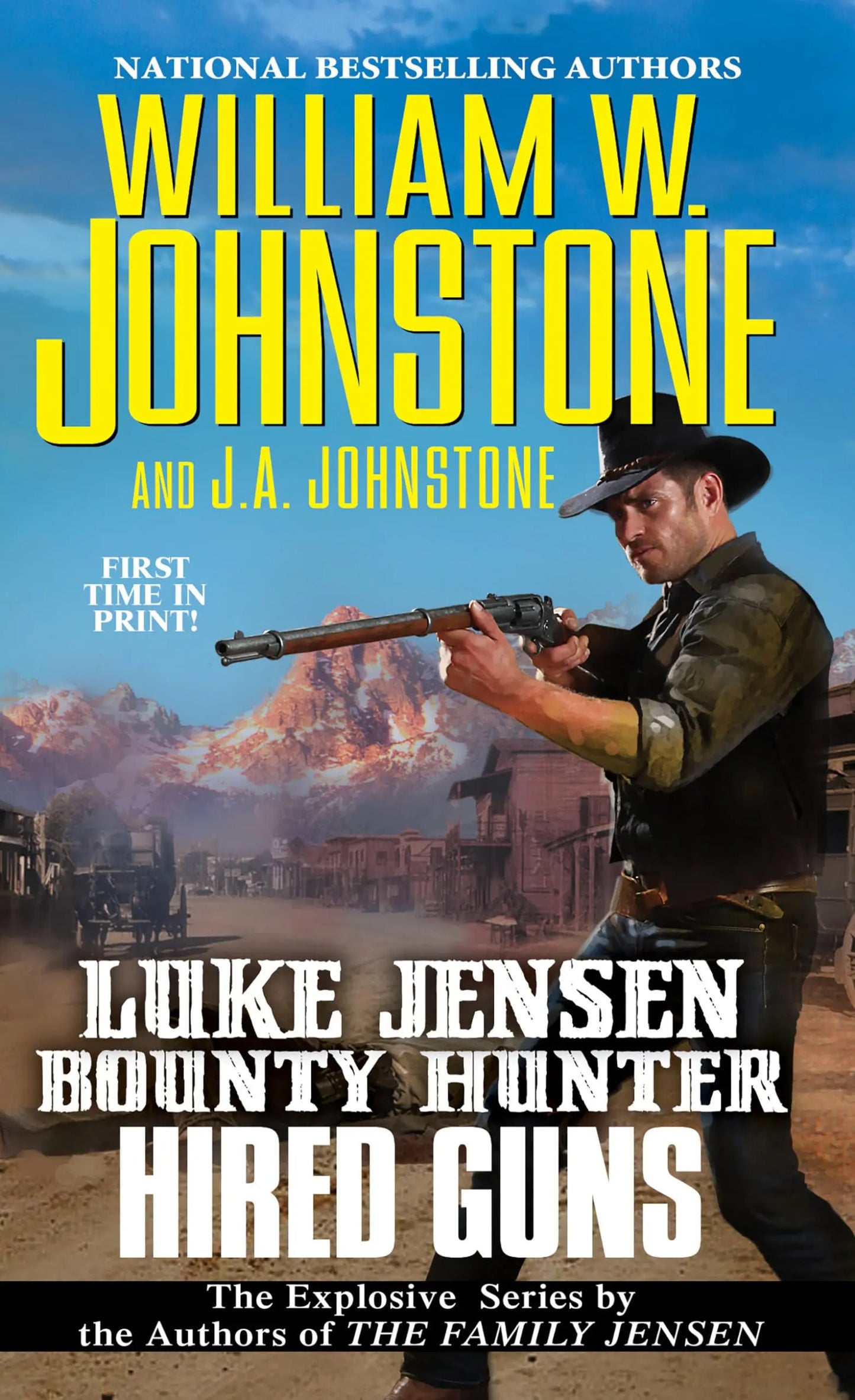 Hired Guns (Luke Jensen Bounty Hunter) The Happy Book Stack
