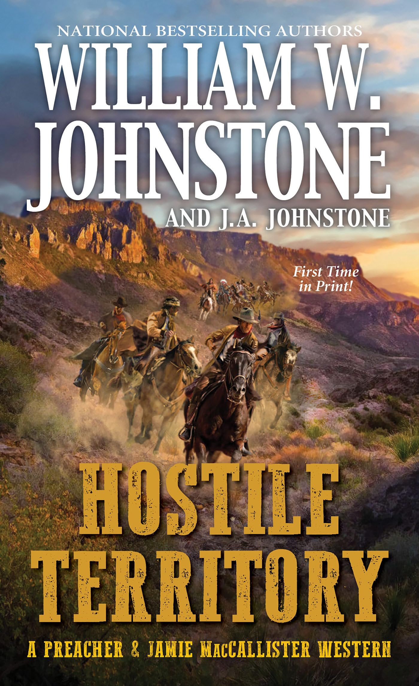 Hostile Territory (A Preacher & MacCallister Western) - 5034