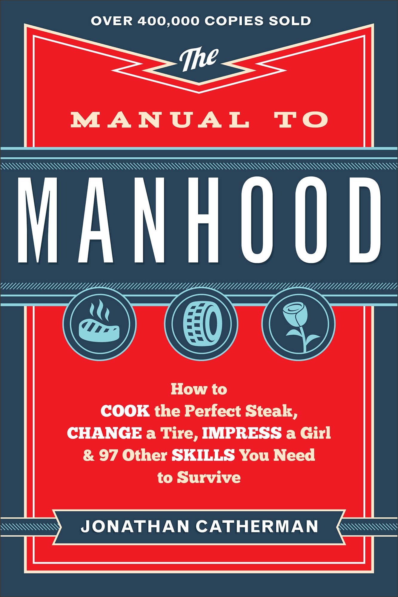 The Manual to Manhood: How to Cook the Perfect Steak, Change a Tire, Impress a Girl & 97 Other Skills You Need to Survive The Happy Book Stack
