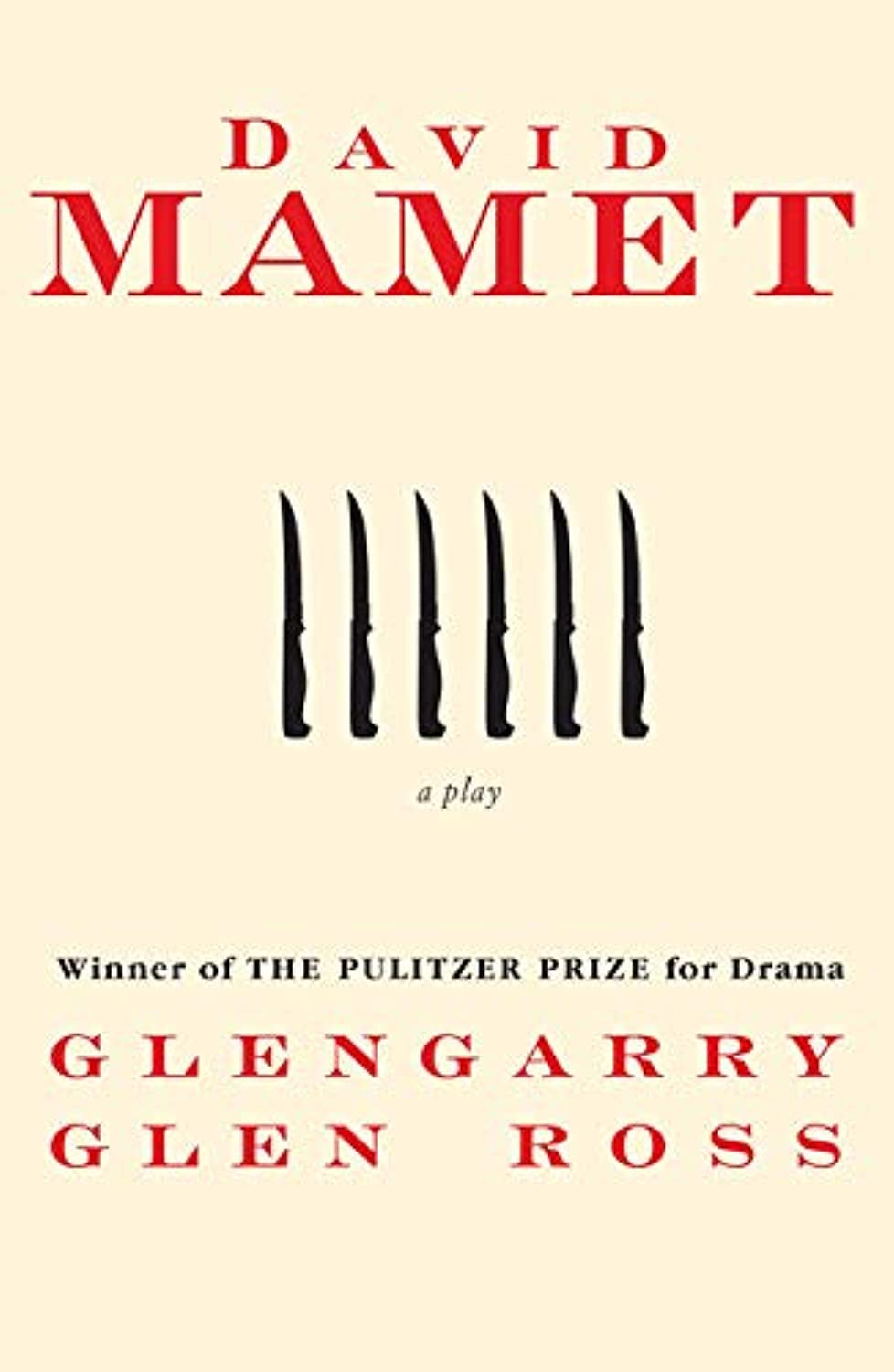 Glengarry Glen Ross The Happy Book Stack