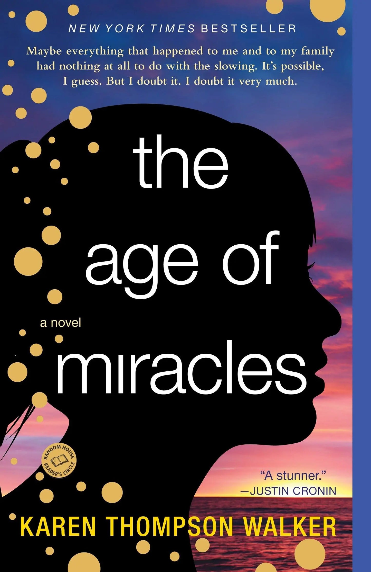 The Age of Miracles: A Novel The Happy Book Stack