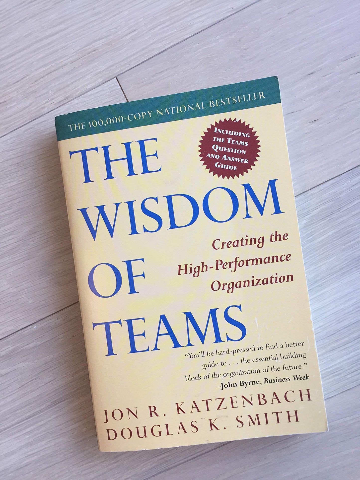 The Wisdom of Teams: Creating the High-Performance Organization The Happy Book Stack