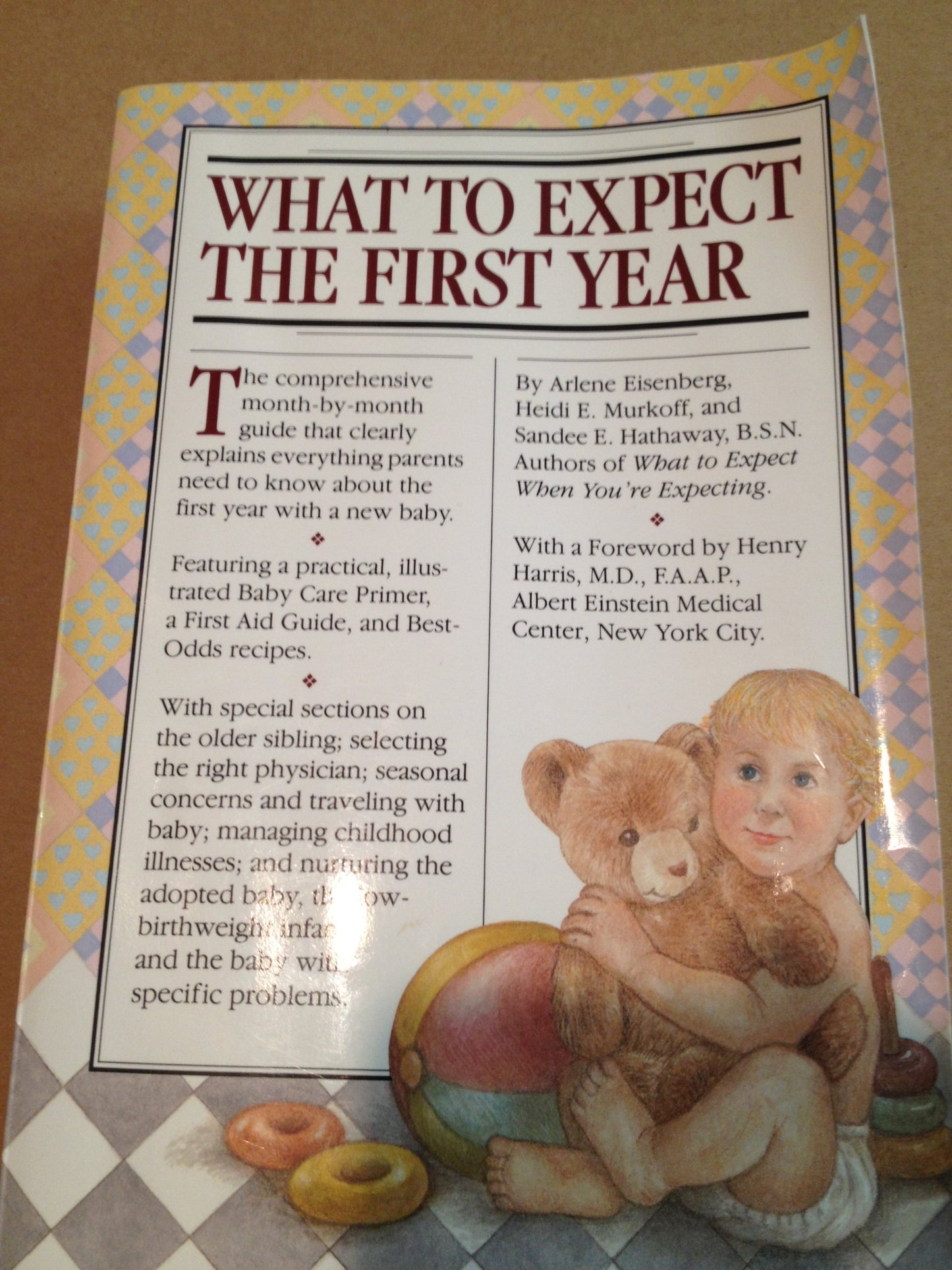 What to Expect the First Year - 4962