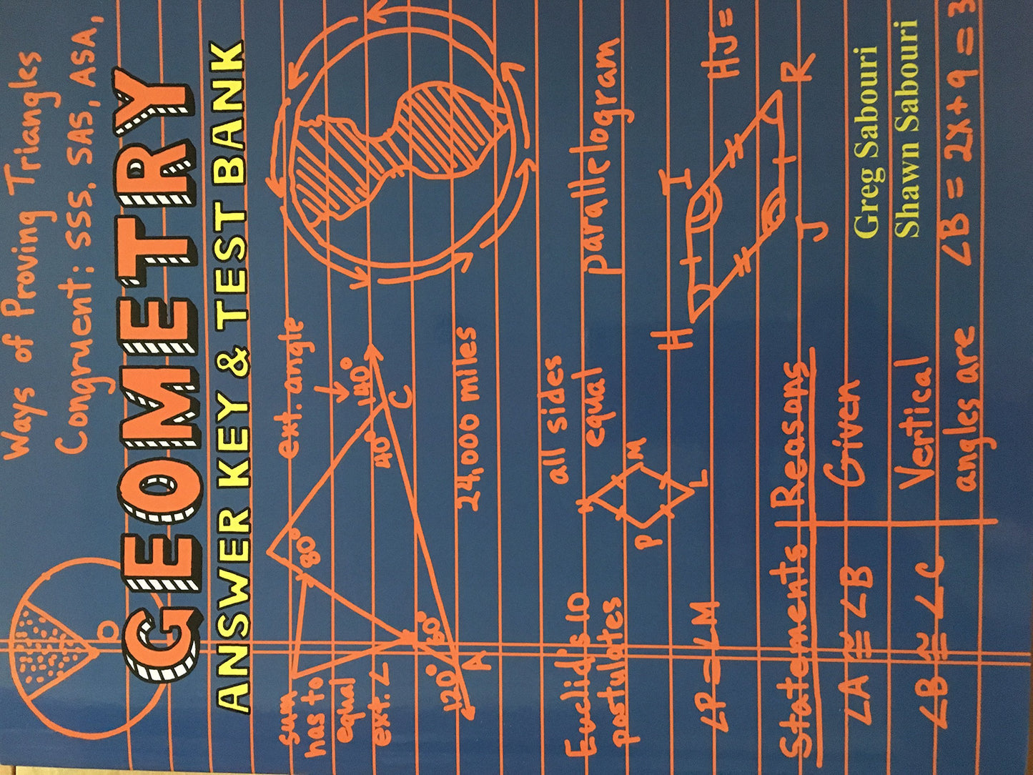 Geometry Answer Key and Test Bank The Happy Book Stack