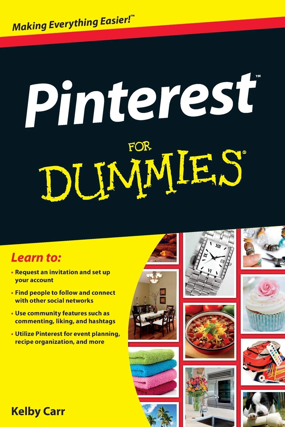 Pinterest For Dummies The Happy Book Stack