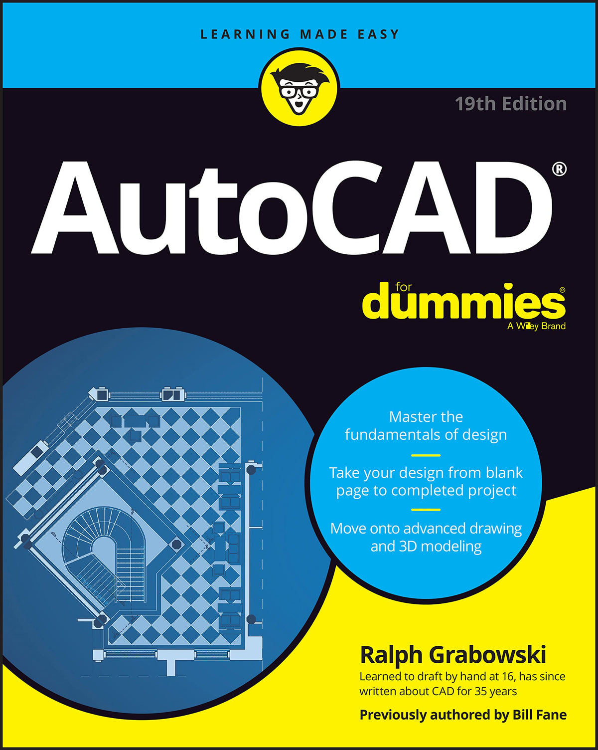 AutoCAD For Dummies (For Dummies (Computer/Tech)) The Happy Book Stack