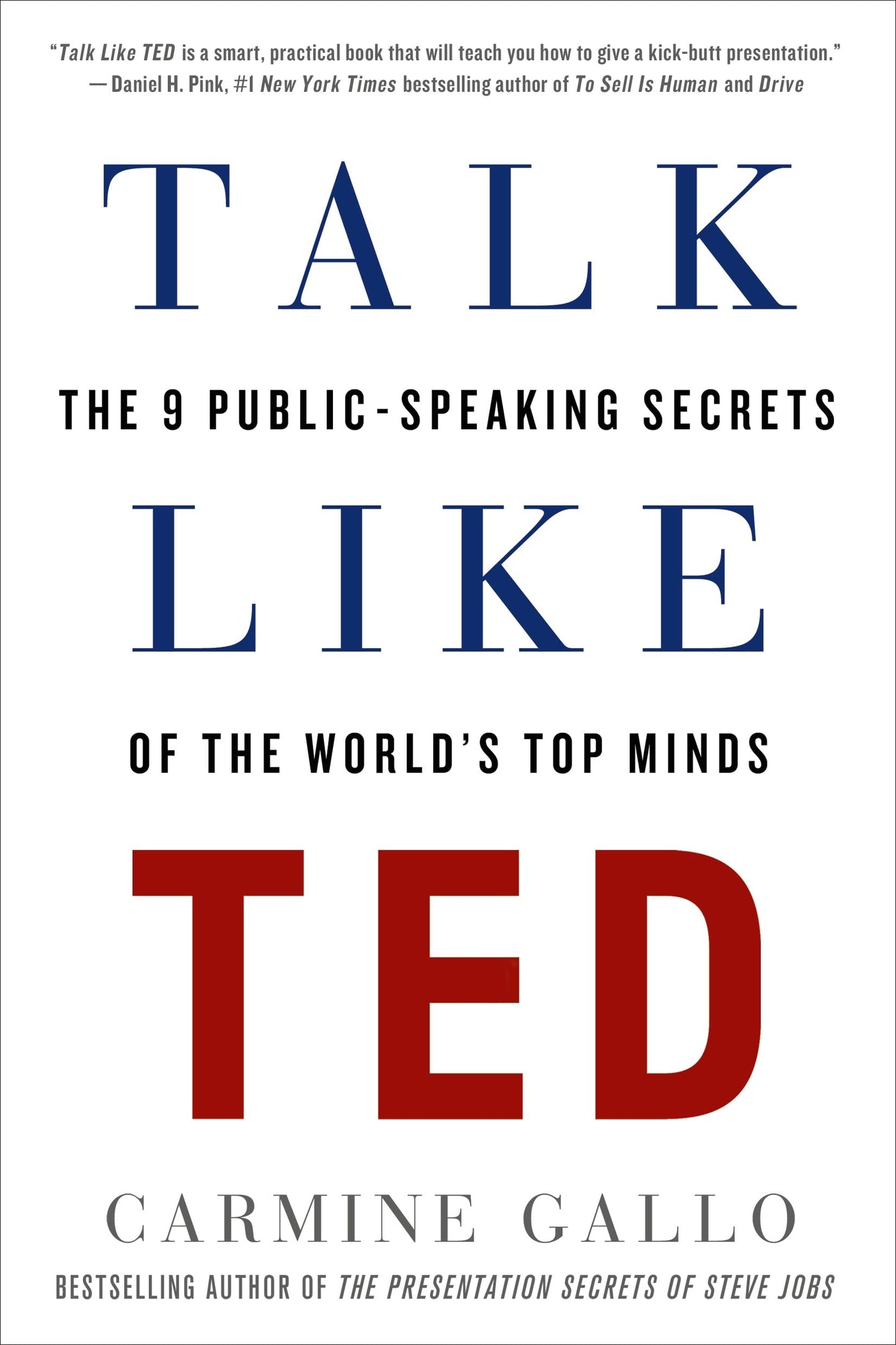 Talk Like TED The Happy Book Stack