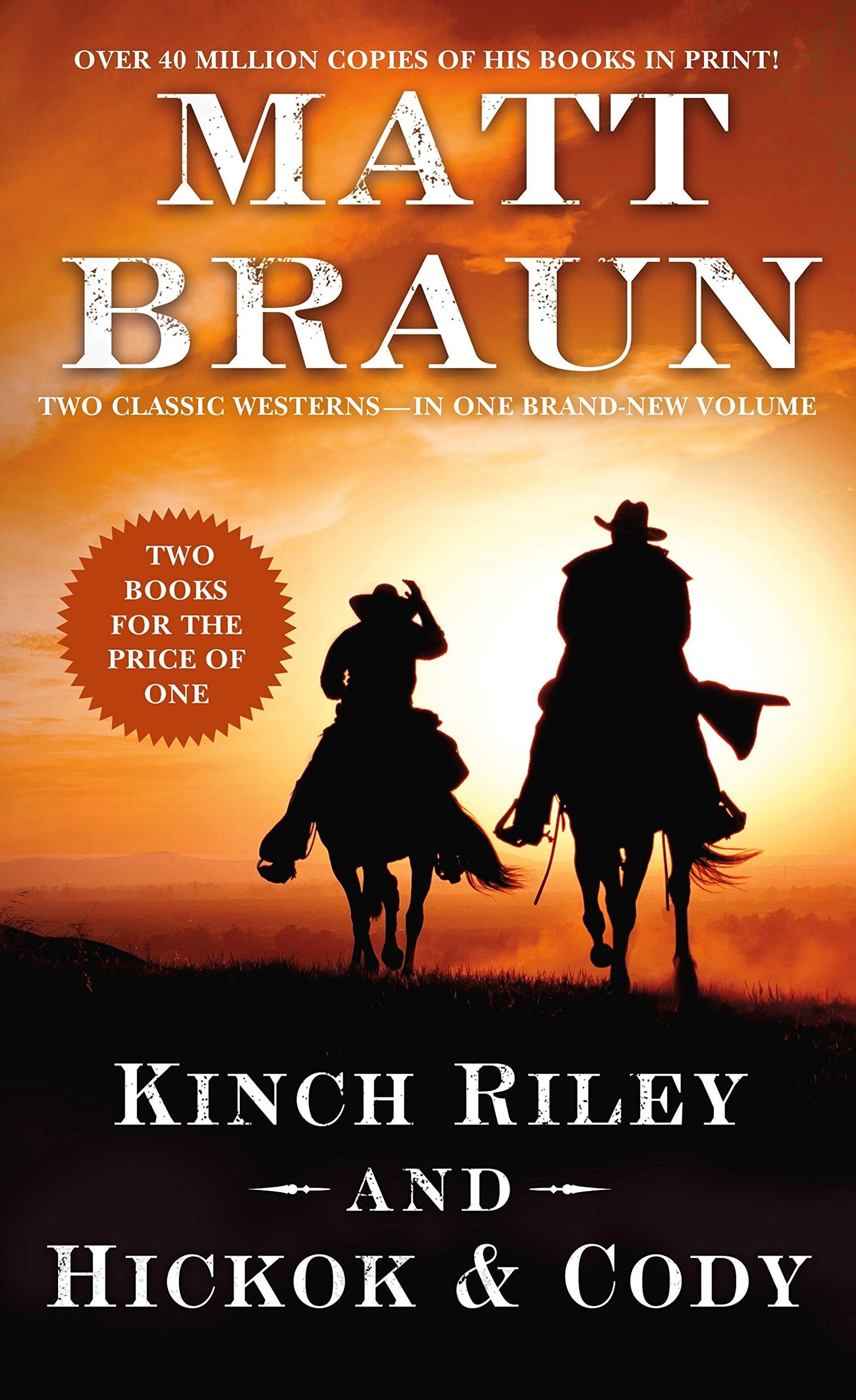 Kinch Riley and Hickok and Cody: Two Classic Westerns The Happy Book Stack