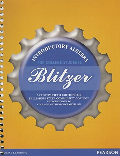 Introductory Algebra for College Students: A Custom Fifth Edition for Pellissippi State Community College, Introduction to College Mathematics MATH 1030 The Happy Book Stack