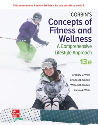 ISE Corbin's Concepts of Fitness And Wellness: A Comprehensive Lifestyle Approach - 2382