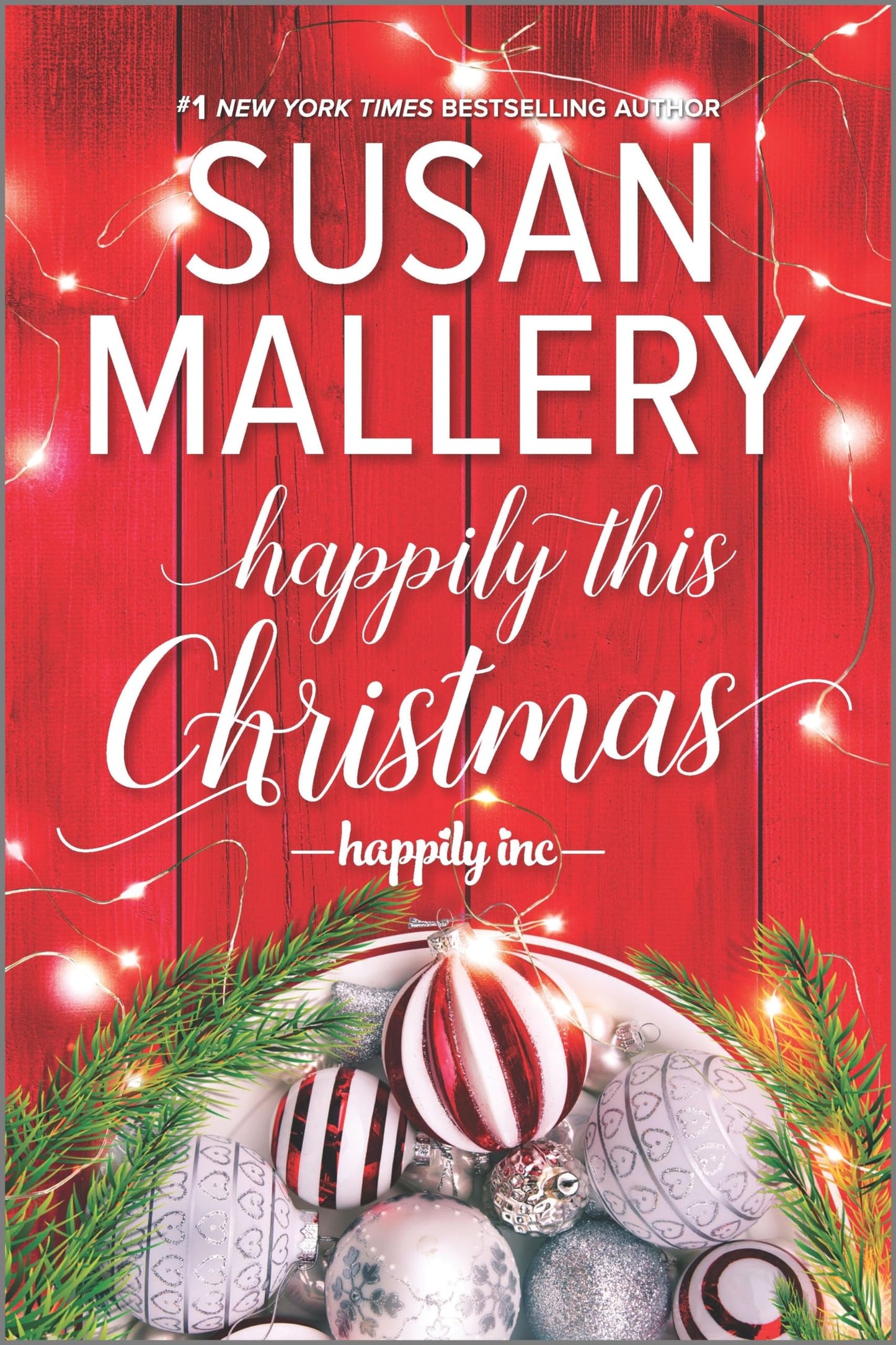 Happily This Christmas: A Holiday Romance Novel (Happily Inc, 6) The Happy Book Stack