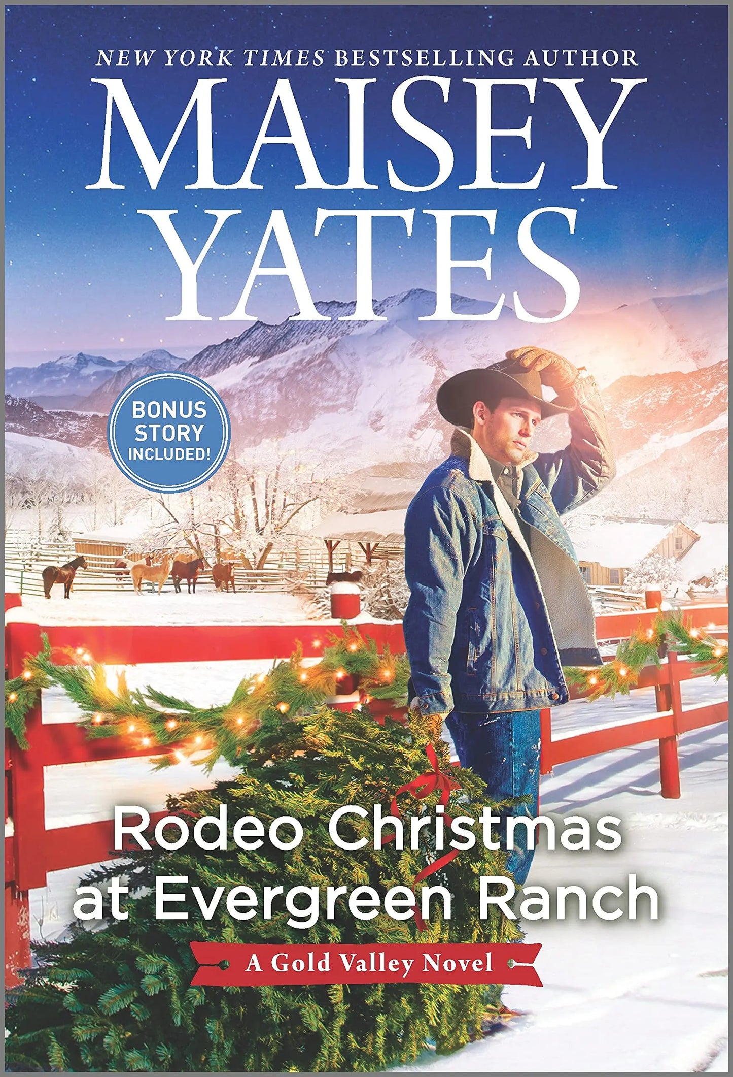 Rodeo Christmas at Evergreen Ranch: A Novel (A Gold Valley Novel, 13) The Happy Book Stack