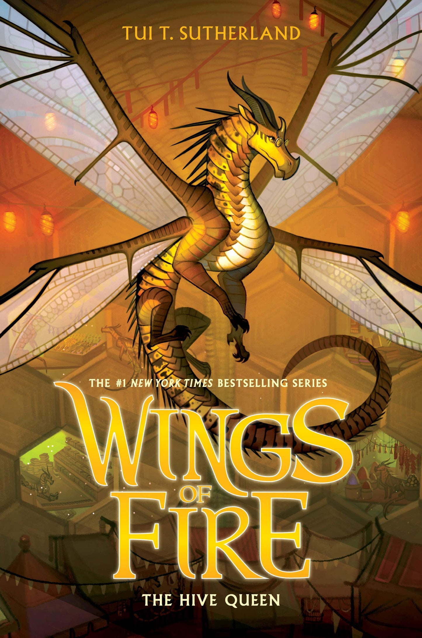 The Hive Queen (Wings of Fire) (12) The Happy Book Stack