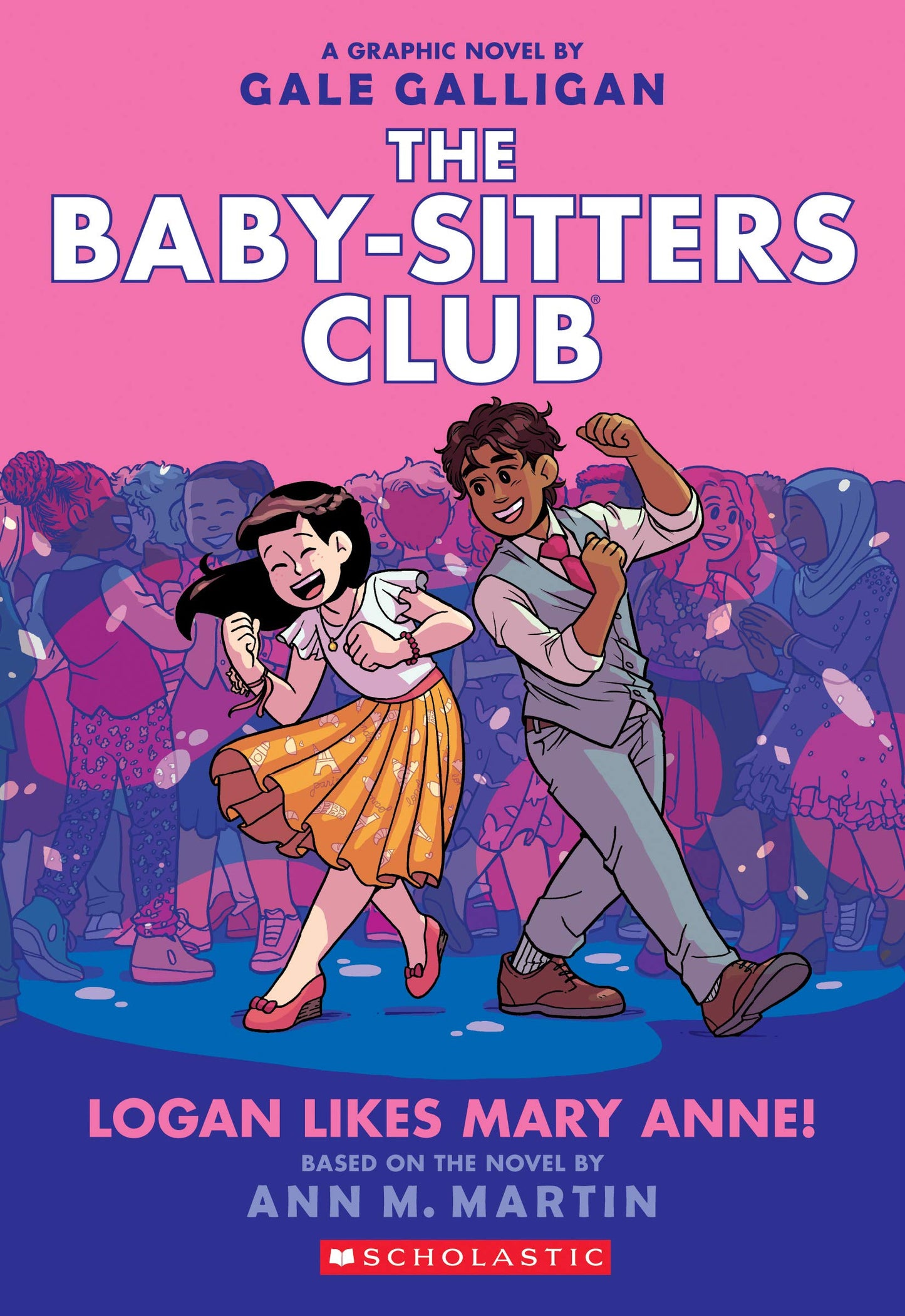 Logan Likes Mary Anne!: A Graphic Novel (The Baby-Sitters Club #8) (8) (The Baby-Sitters Club Graphix) The Happy Book Stack