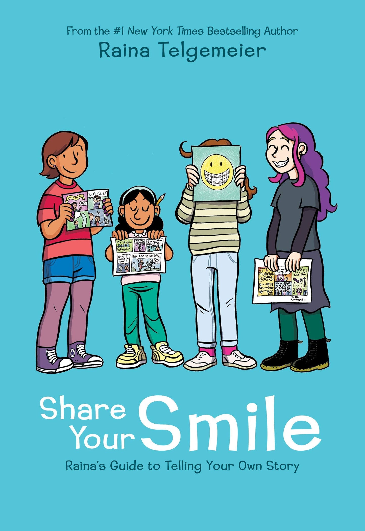 Share Your Smile: Raina's Guide to Telling Your Own Story The Happy Book Stack
