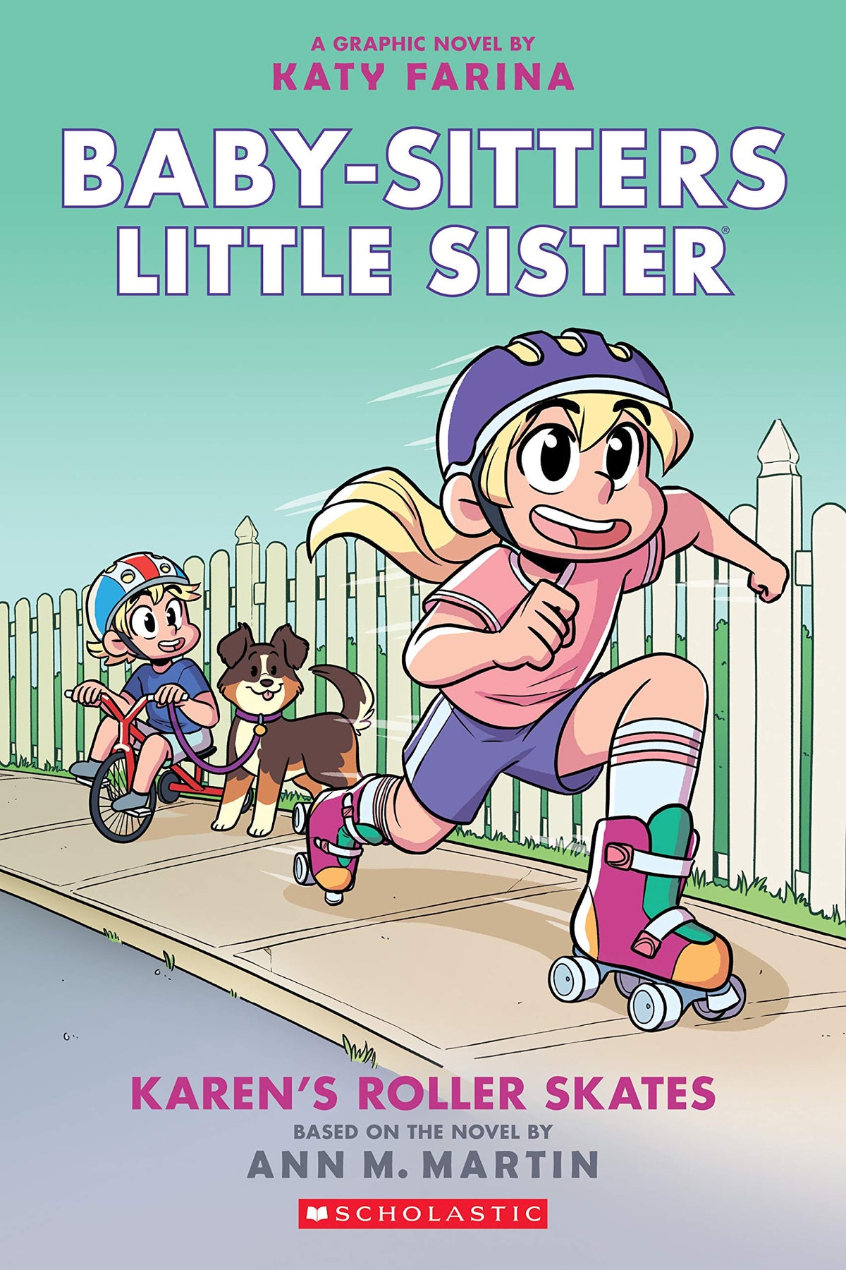 Karen's Roller Skates (Baby-sitters Little Sister Graphic Novel #2): A Graphix Book (Baby-Sitters Little Sister Graphix) The Happy Book Stack