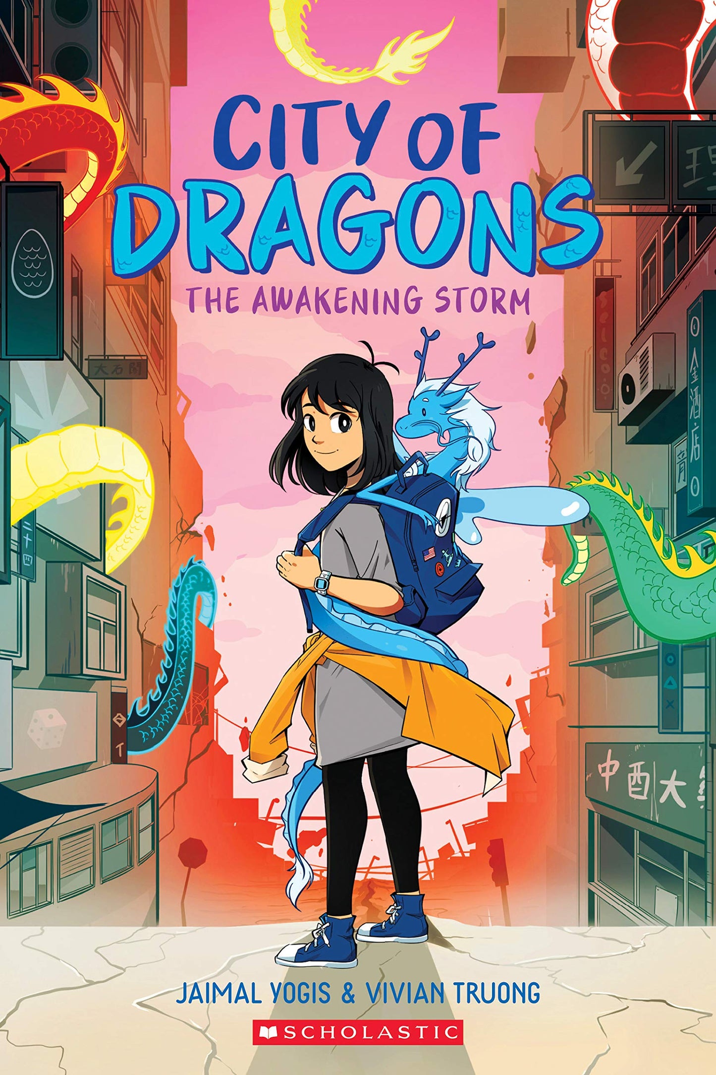 The Awakening Storm: A Graphic Novel (City of Dragons #1) The Happy Book Stack