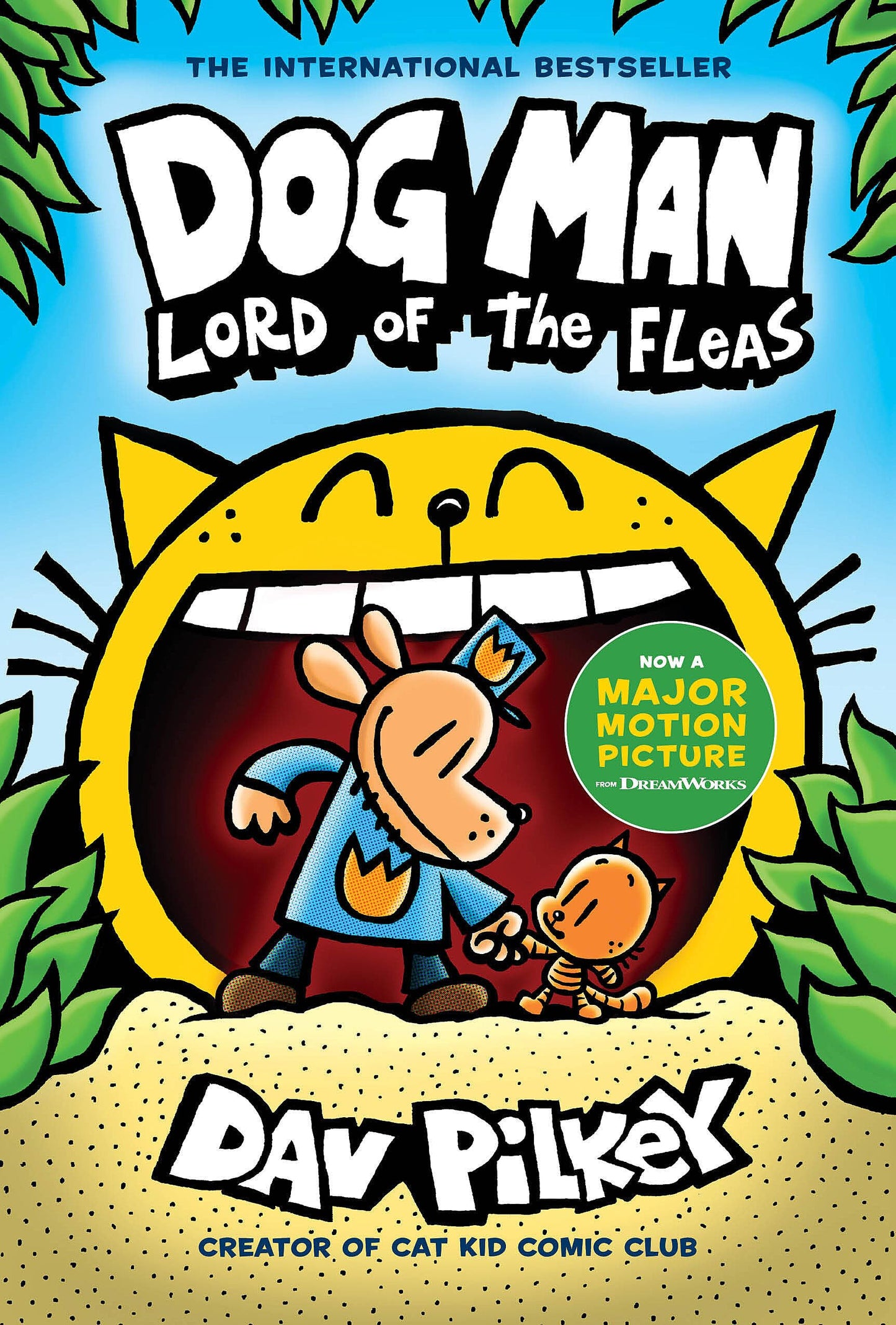 Dog Man: Lord of the Fleas: A Graphic Novel (Dog Man #5): From the Creator of Captain Underpants The Happy Book Stack