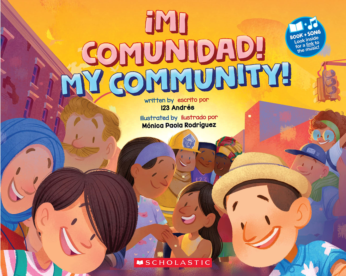 Mi comunidad! My Community! (Spanish and English Edition) The Happy Book Stack