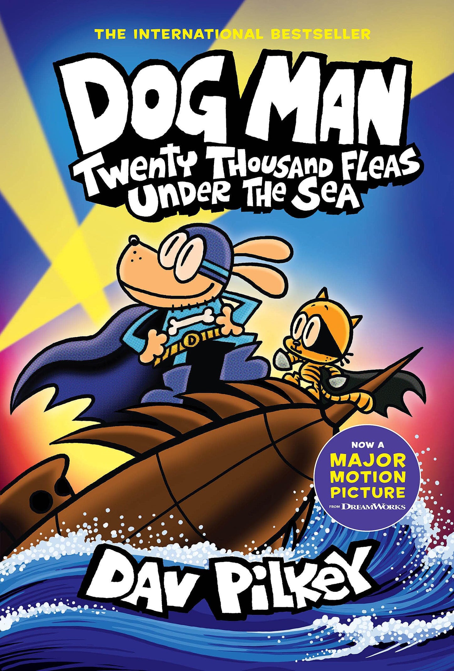 Dog Man: Twenty Thousand Fleas Under the Sea: A Graphic Novel (Dog Man #11): From the Creator of Captain Underpants (11) The Happy Book Stack