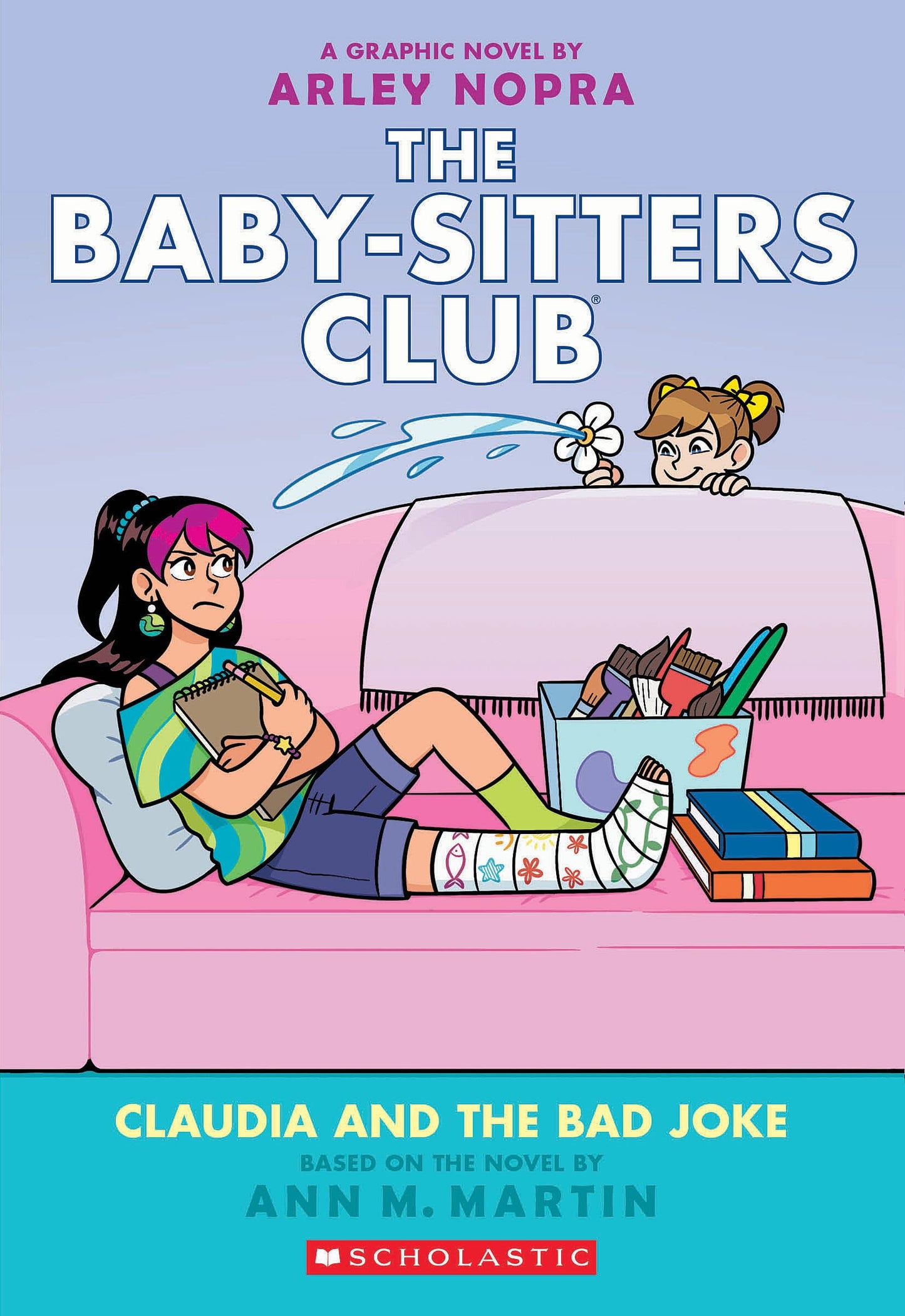 Claudia and the Bad Joke: A Graphic Novel (The Baby-sitters Club #15) (The Baby-Sitters Club Graphix) The Happy Book Stack