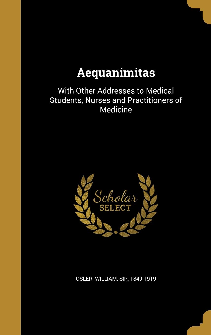 Aequanimitas The Happy Book Stack