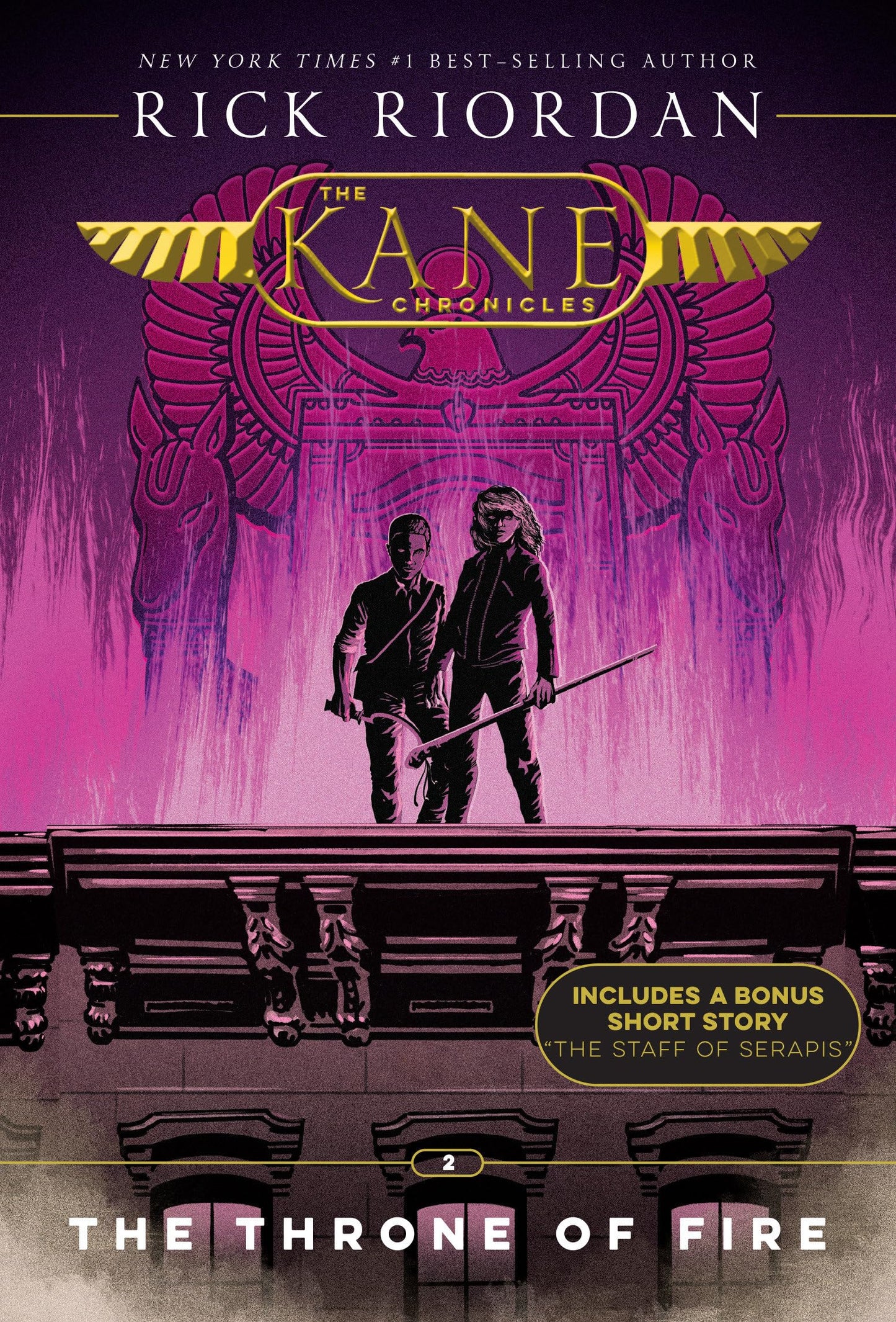 Kane Chronicles, The, Book Two: Throne of Fire, The-Kane Chronicles, The, Book Two The Happy Book Stack