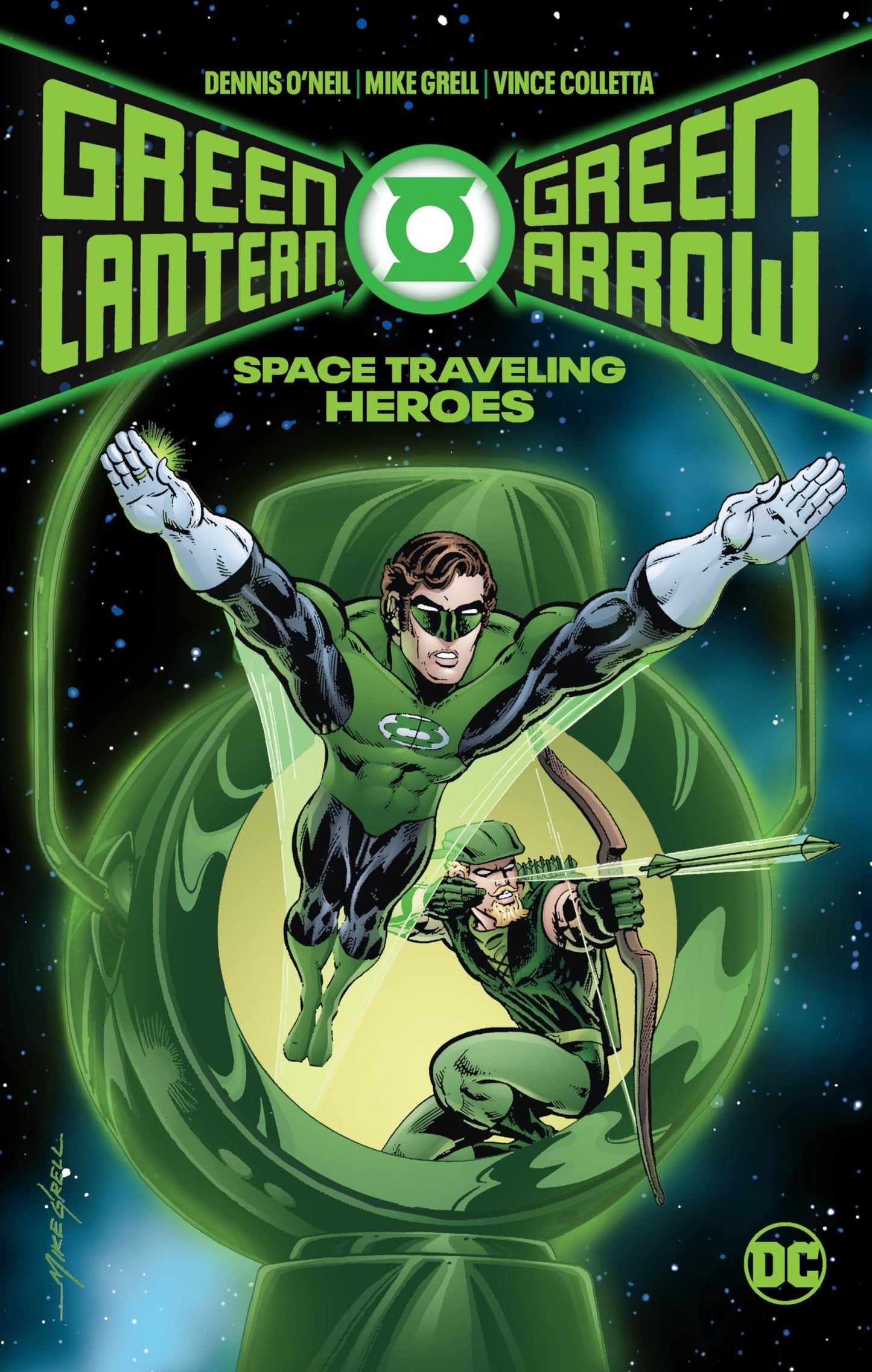 Green Lantern/Green Arrow: Space Traveling Heroes (Green Lantern/Green Arrow by Denny O' Neil & Mike Grell) - 8753