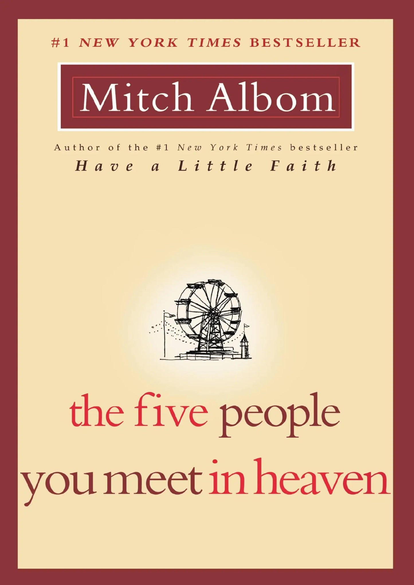 The Five People You Meet in Heaven The Happy Book Stack