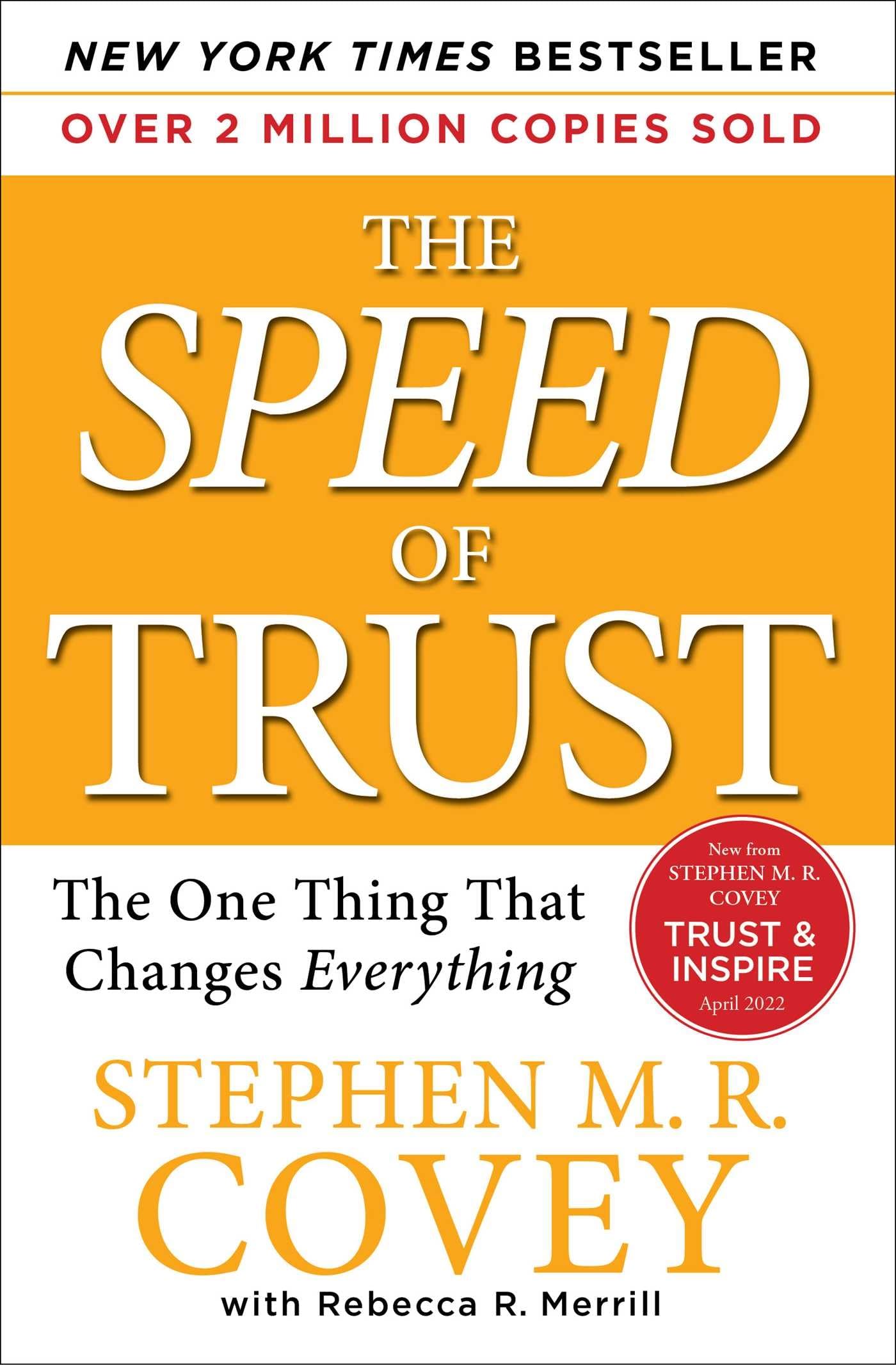 The SPEED of Trust: The One Thing That Changes Everything - 2921