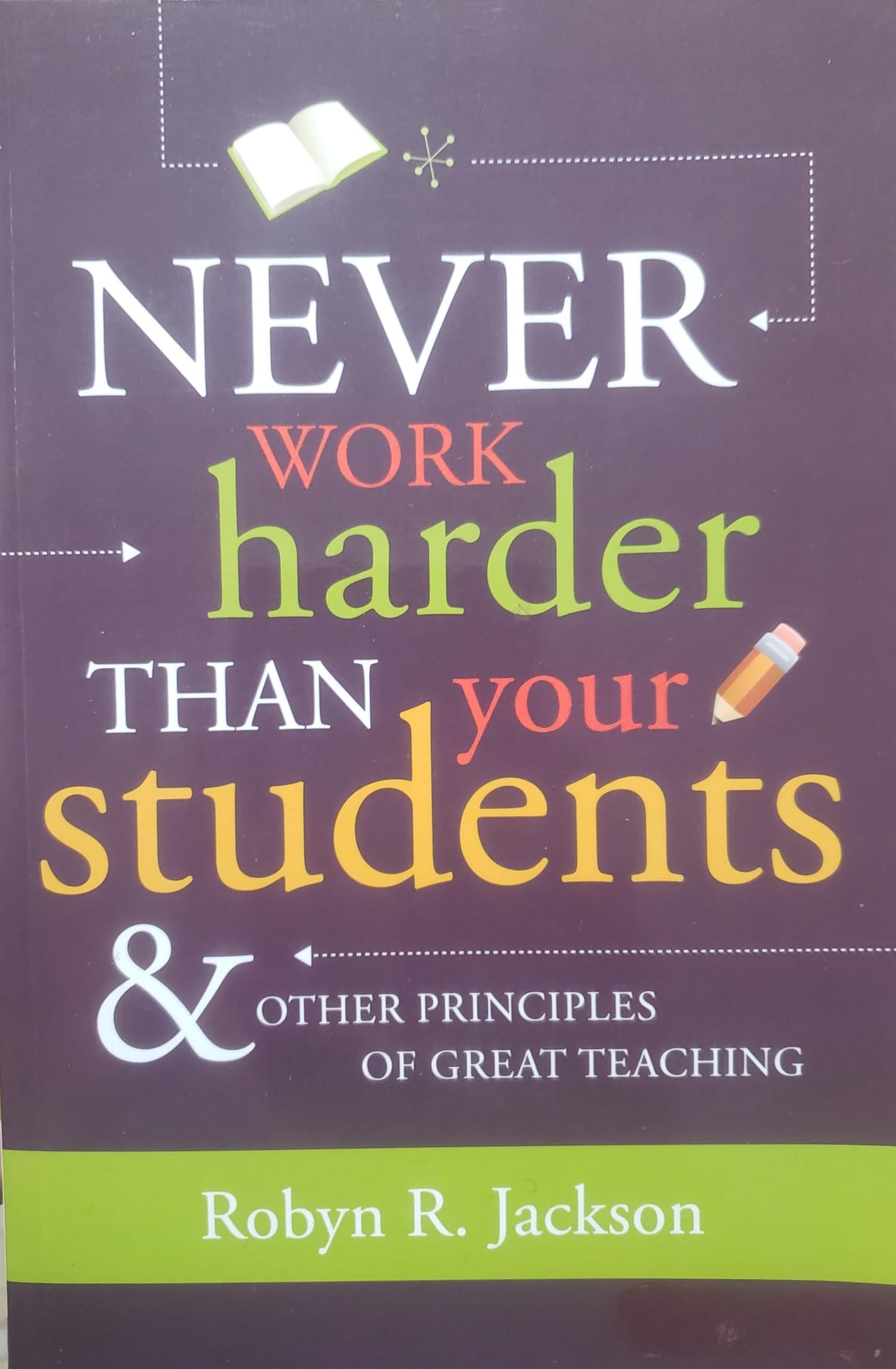 Never Work Harder Than Your Students & Other Principles of Great Teaching The Happy Book Stack