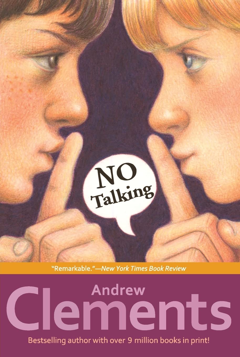 No Talking The Happy Book Stack