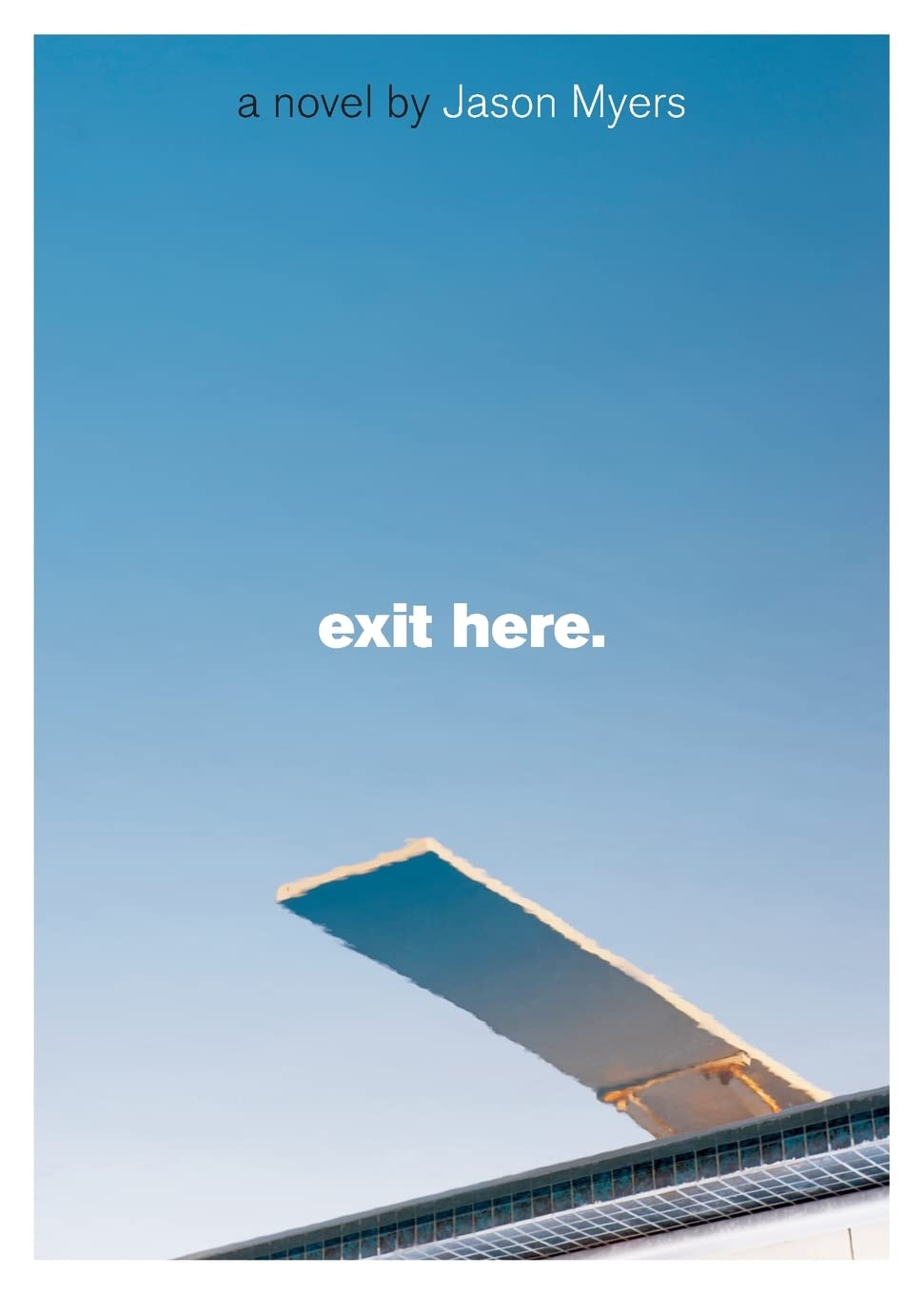 Exit Here. The Happy Book Stack