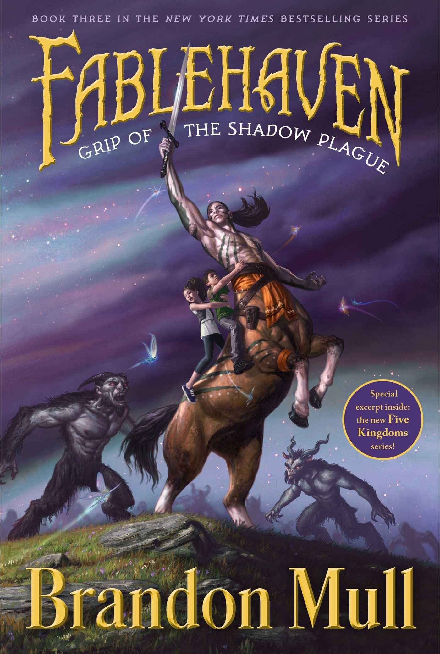 Grip of the Shadow Plague (3) (Fablehaven) The Happy Book Stack
