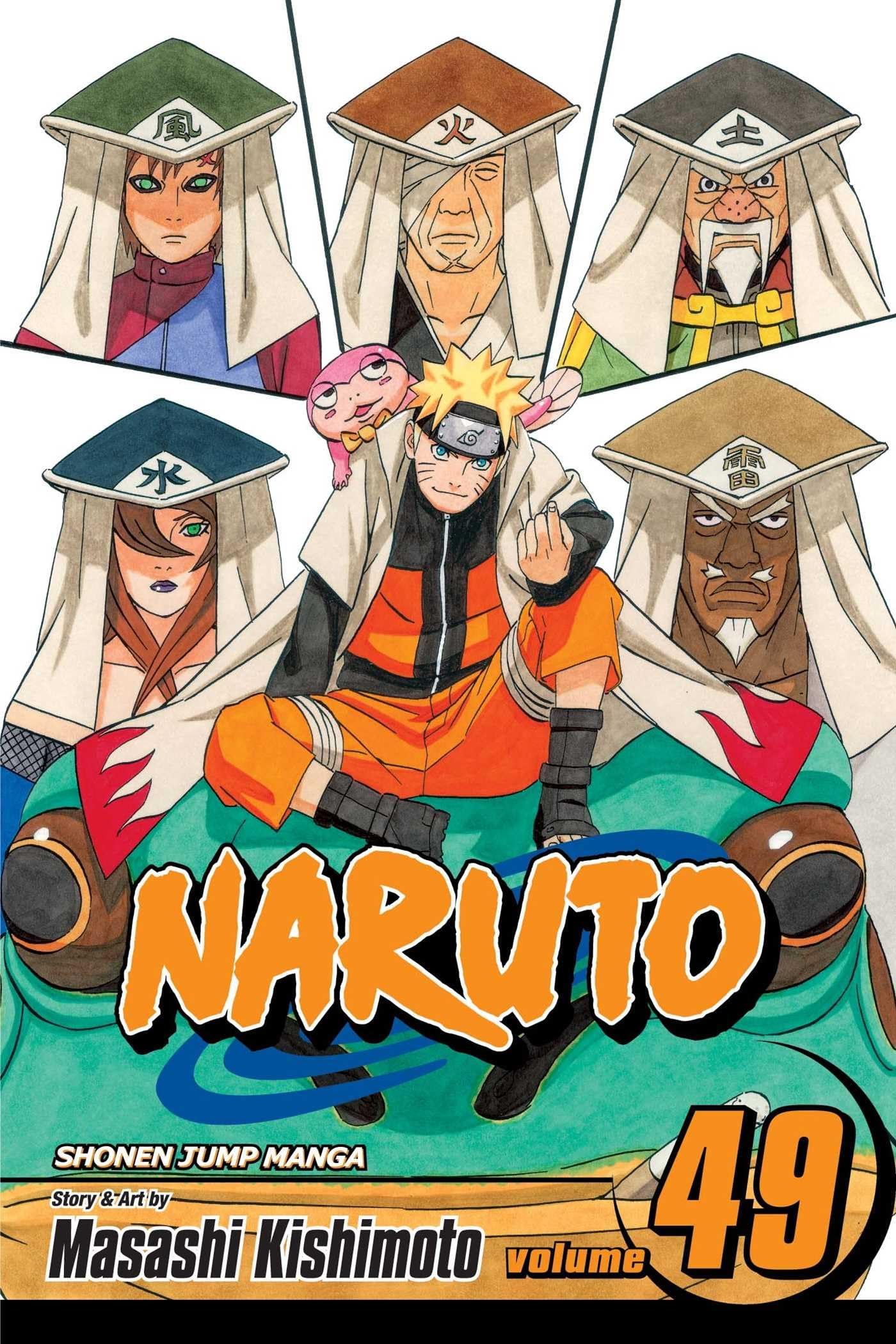 Naruto, Vol. 49: The Gokage Summit Commences The Happy Book Stack