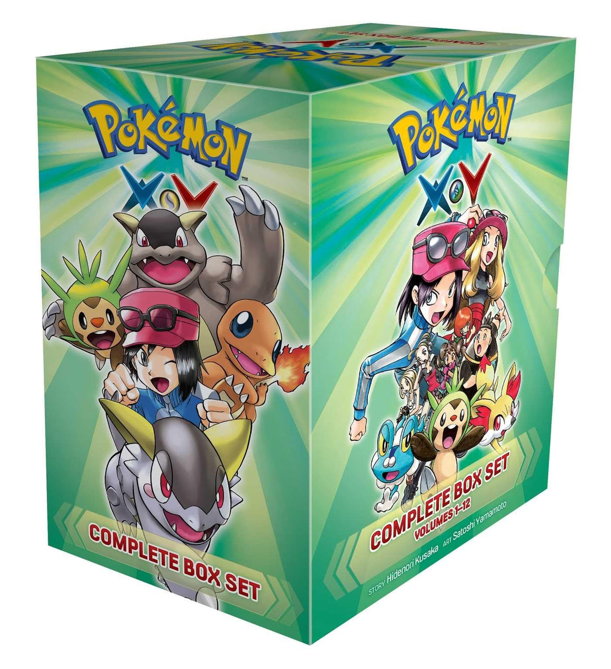 Pokémon X•Y Complete Box Set: Includes vols. 1-12 (Pokémon Manga Box Sets) The Happy Book Stack