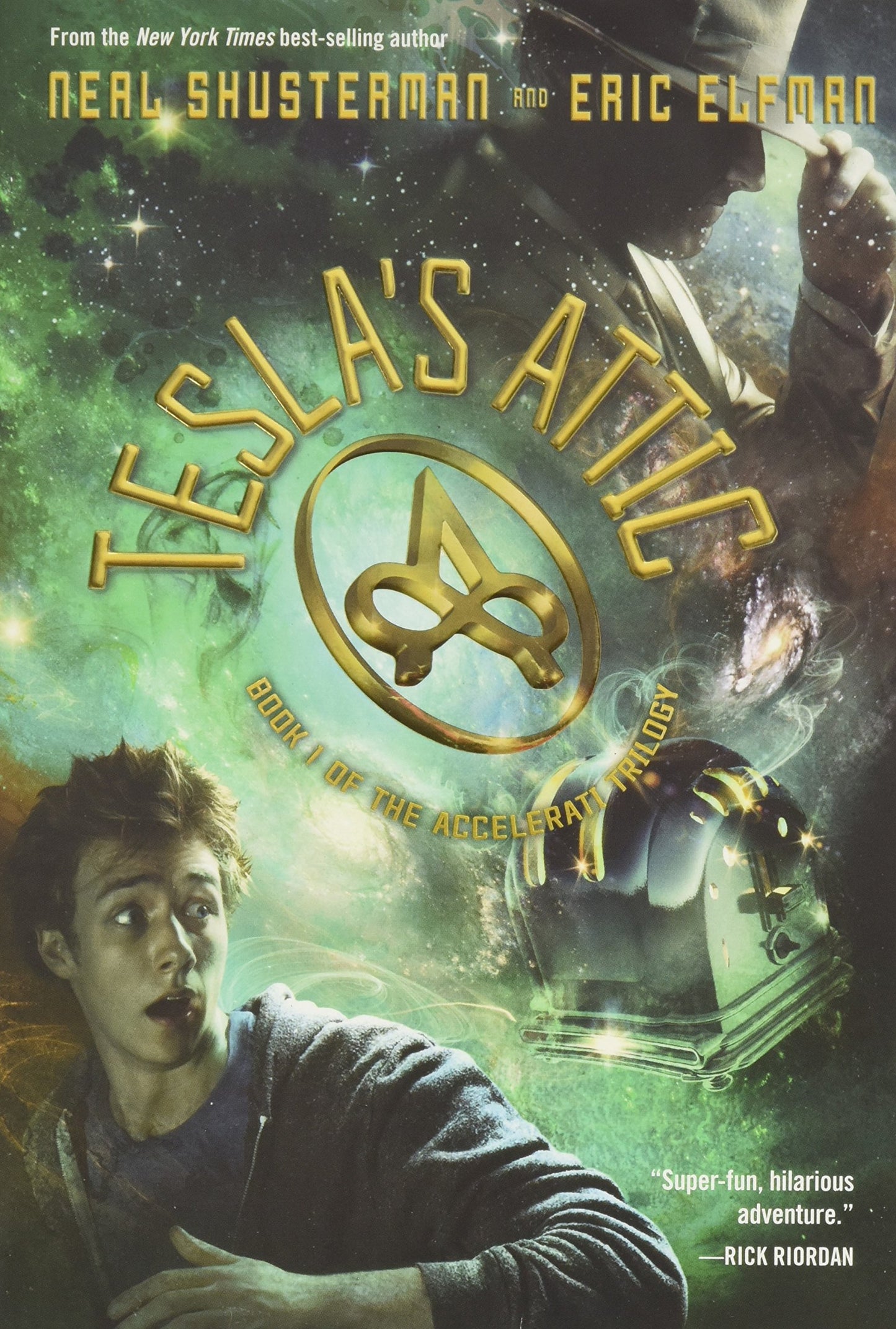 Tesla's Attic (The Accelerati Trilogy, 1) The Happy Book Stack